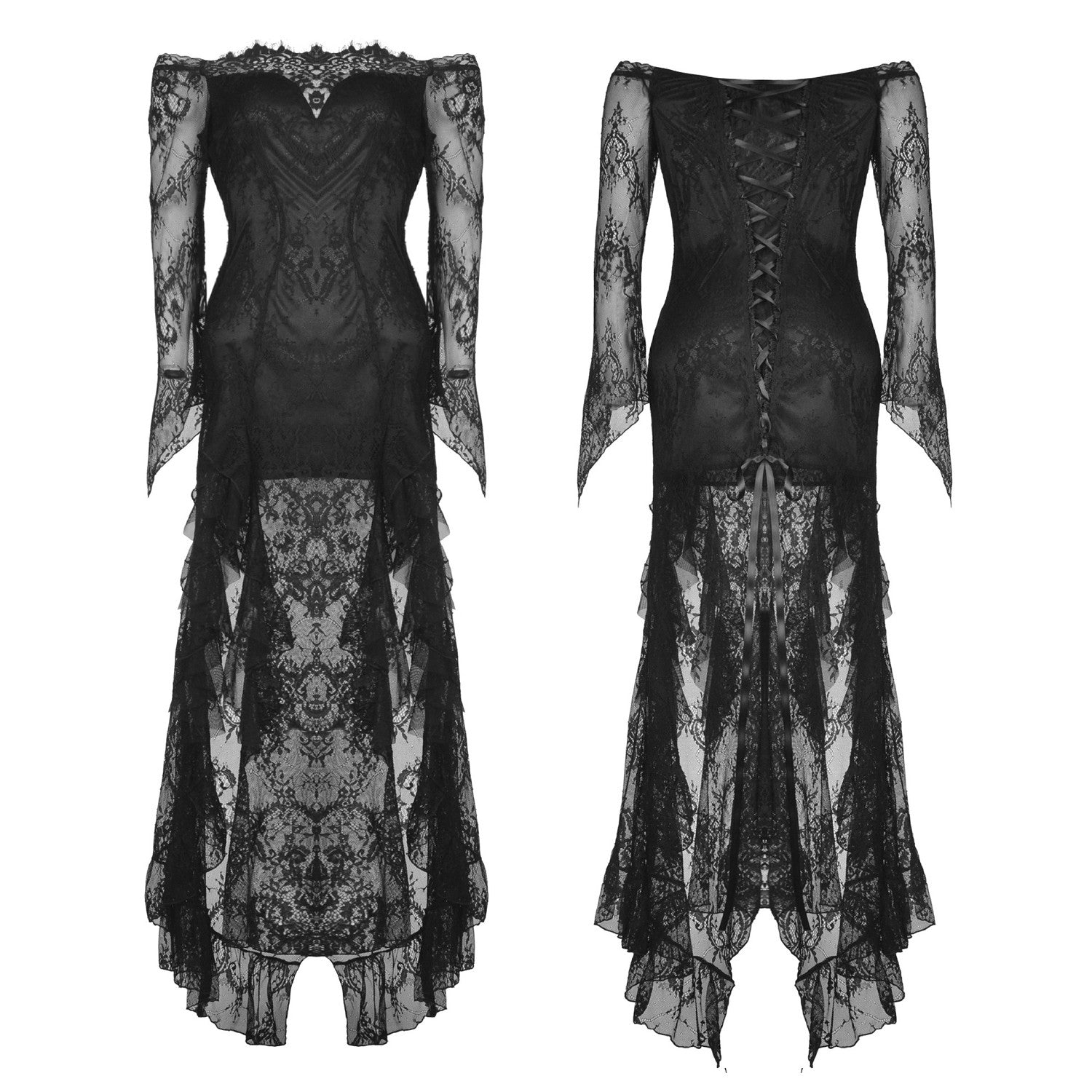 Vestido de Tubo con Encaje