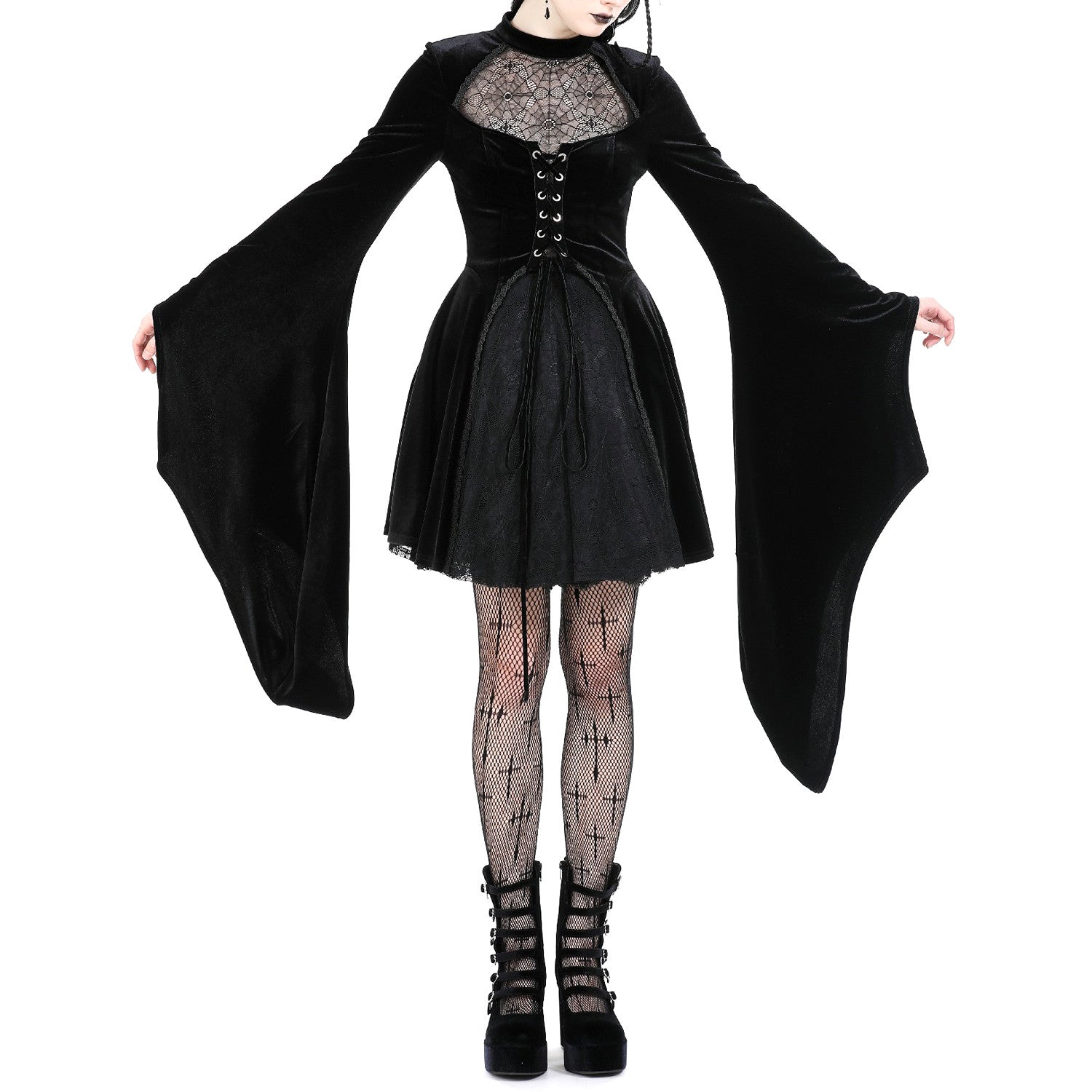 Short Velvet Dress