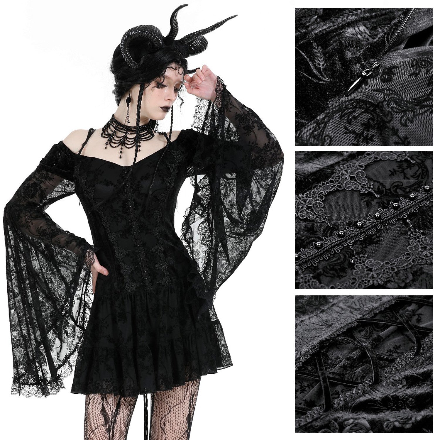 Vestido Corto Elegante