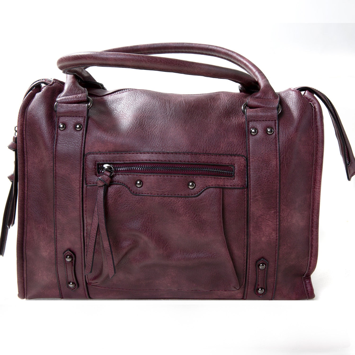 Bolso Rojo con Cremallera