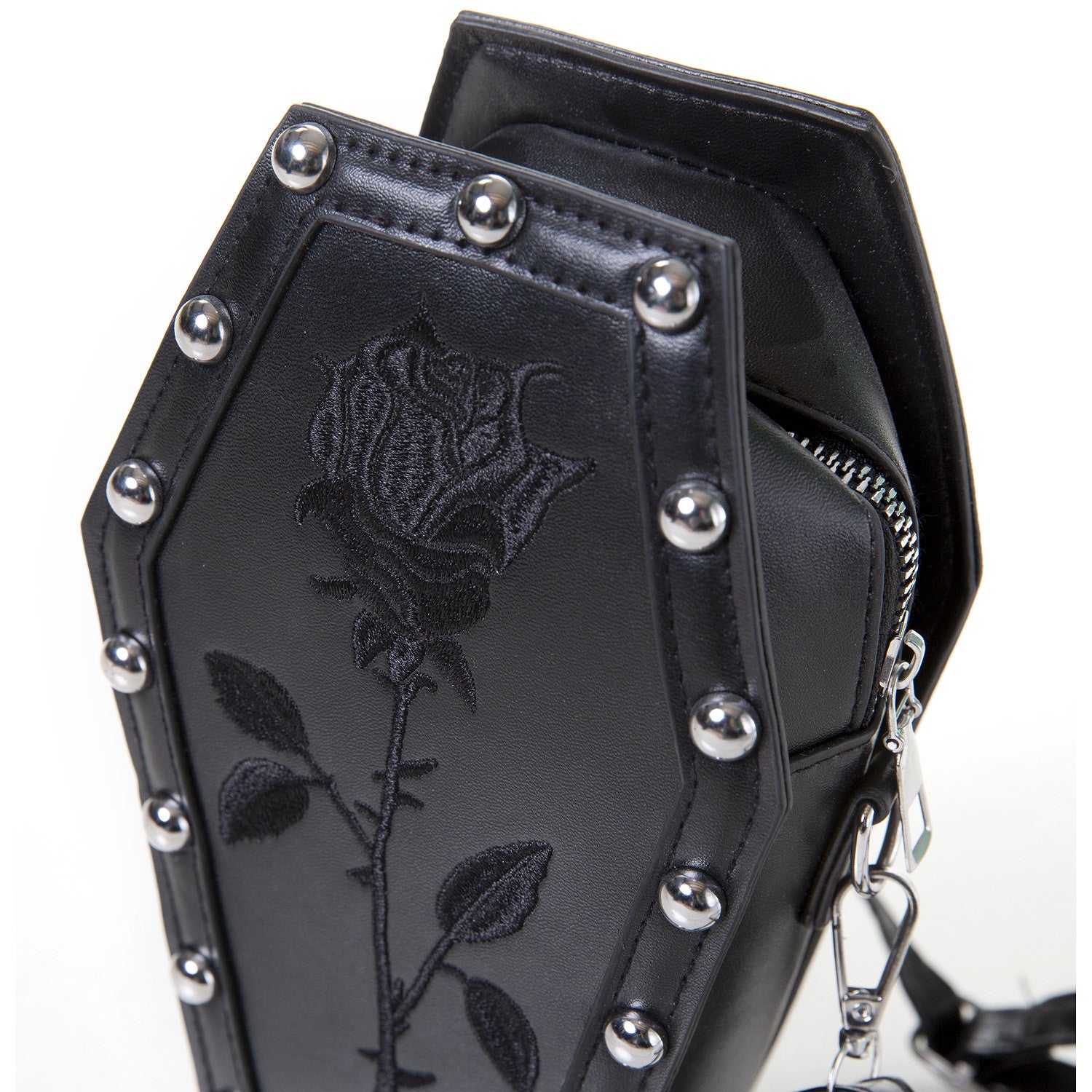 Bolso Ataúd con Rosa