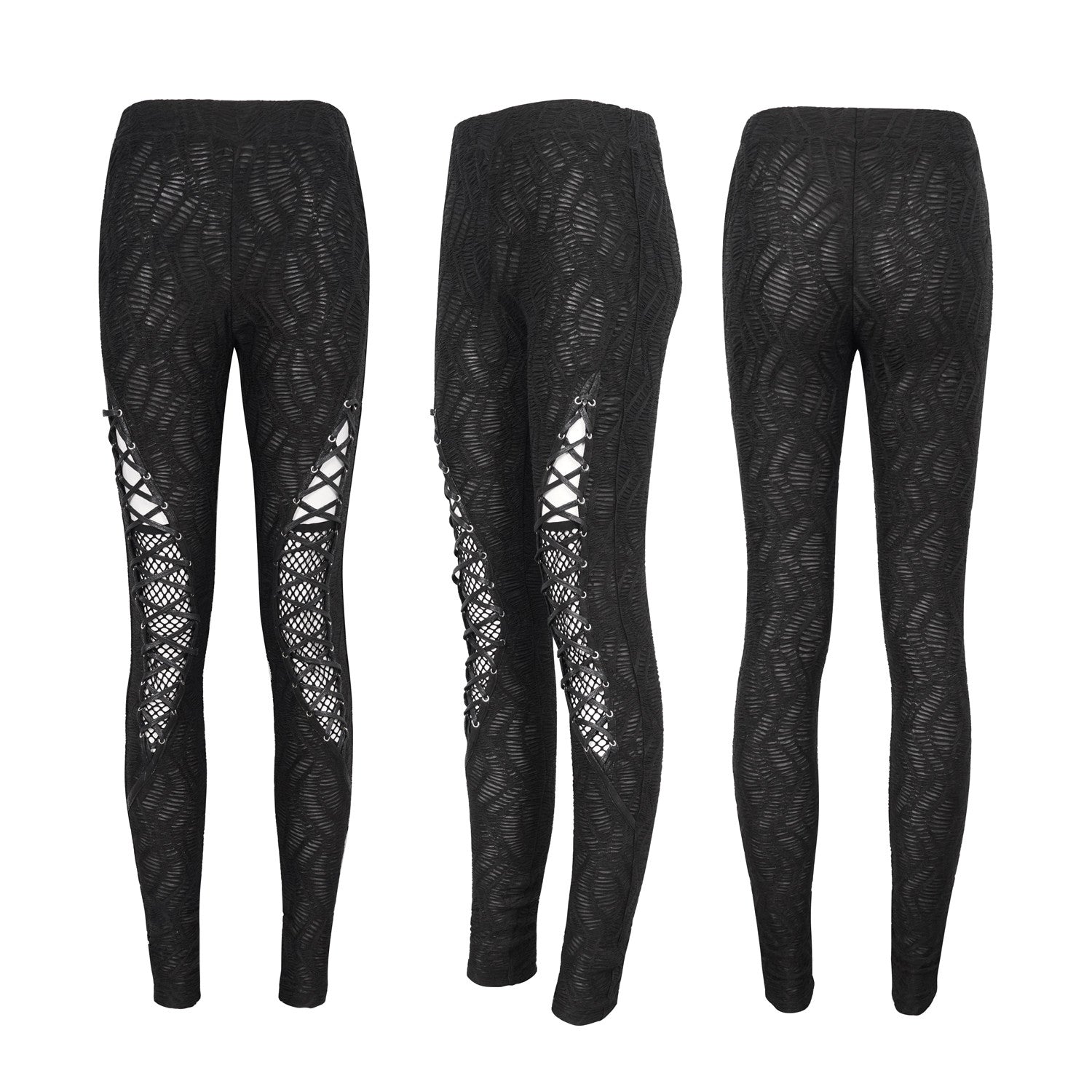 Legging Negro con Rejilla