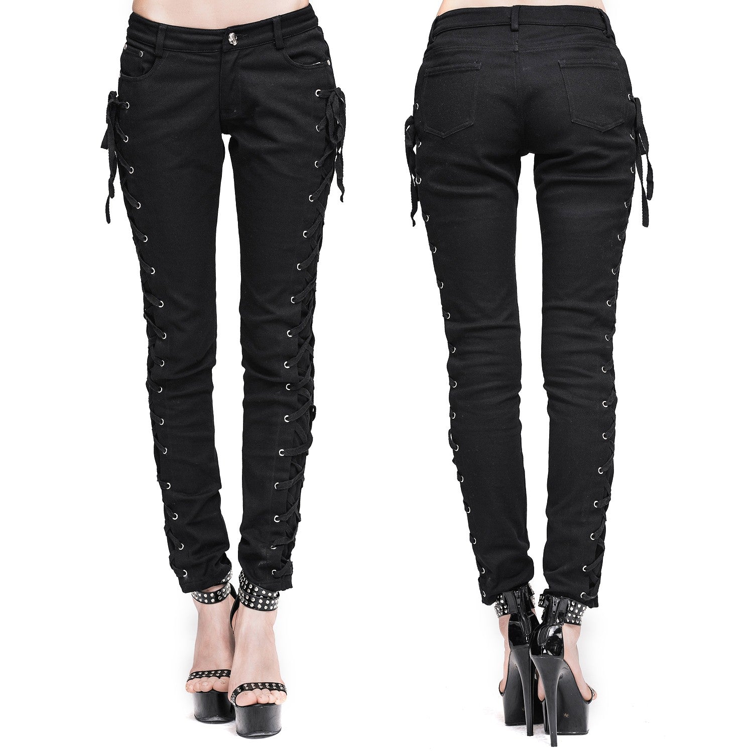 pantalones con cruzados