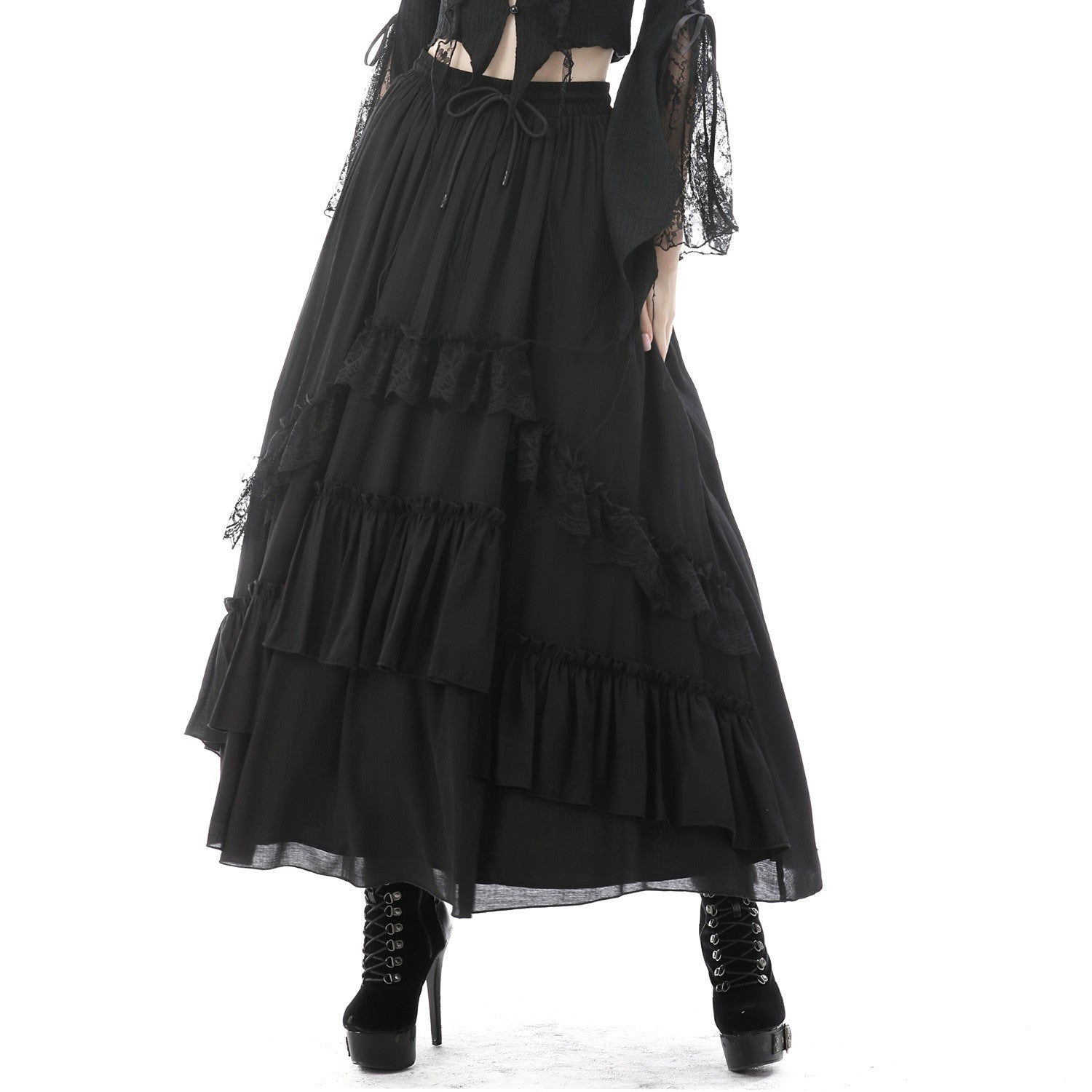 Ruffled Skirt
