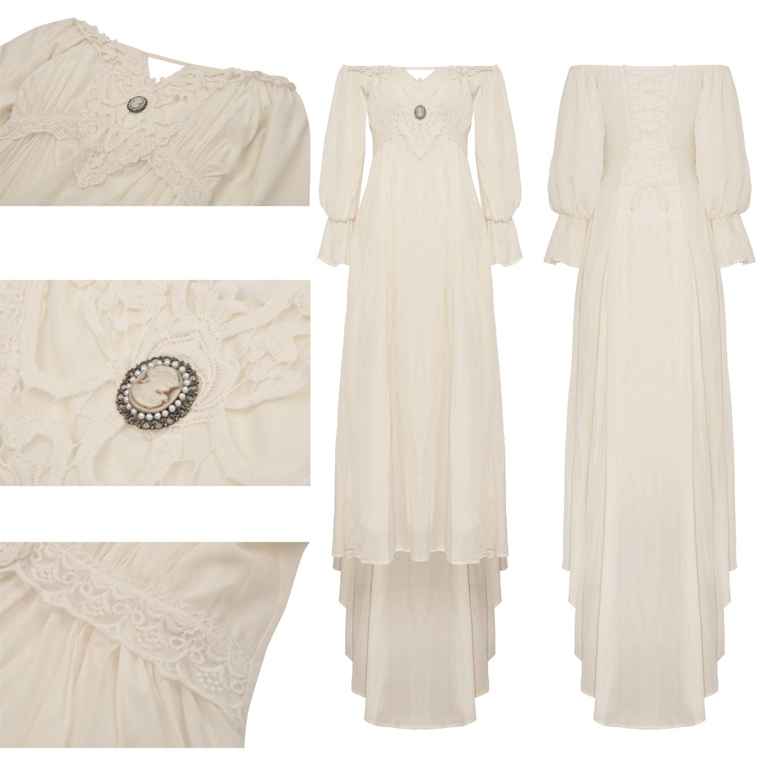 Vestido Beige