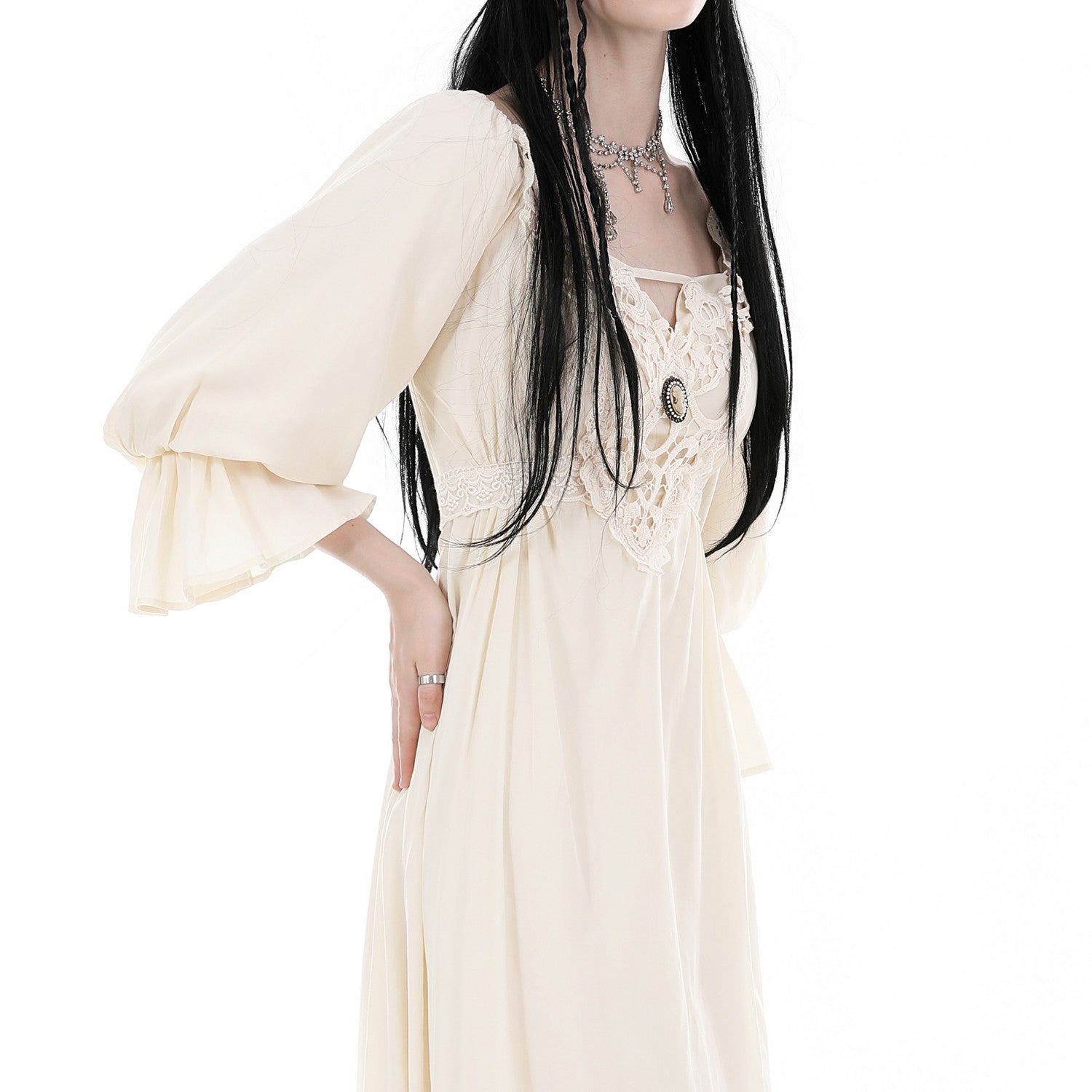 Vestido Beige
