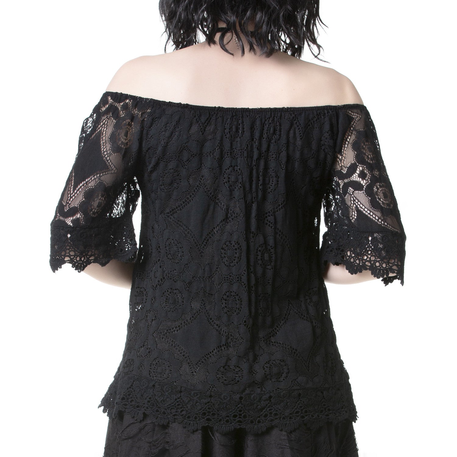 Camiseta con Encaje