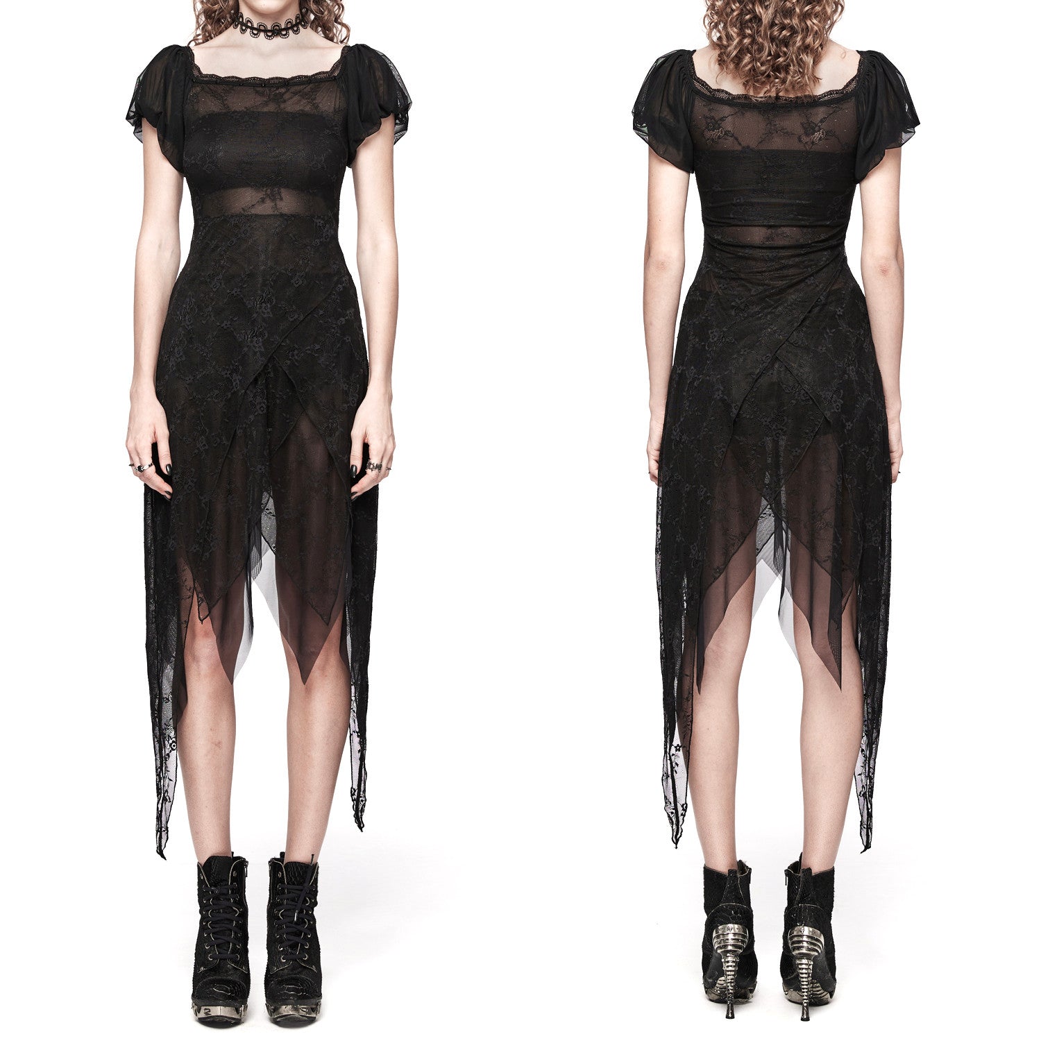 Vestido Transparente