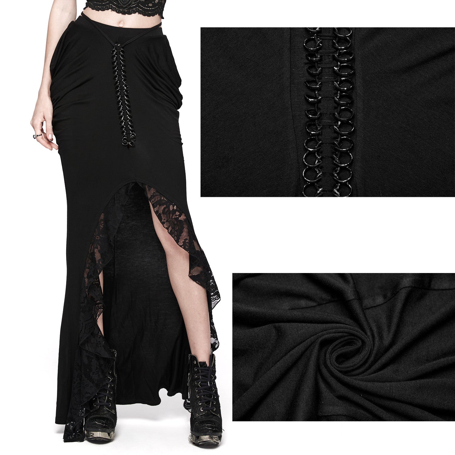 Long Black Skirt