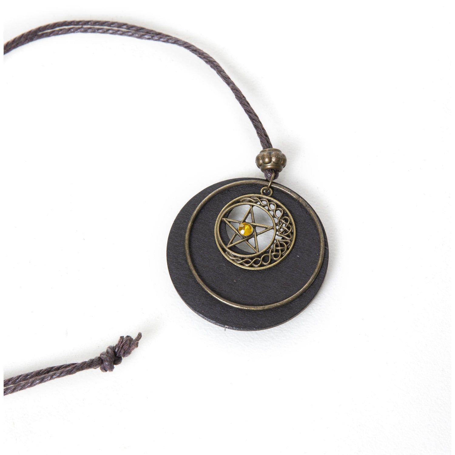 Necklace with Moon and Star
