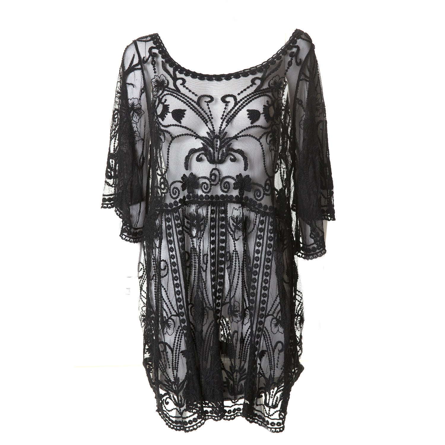 Camiseta Larga Transparente
