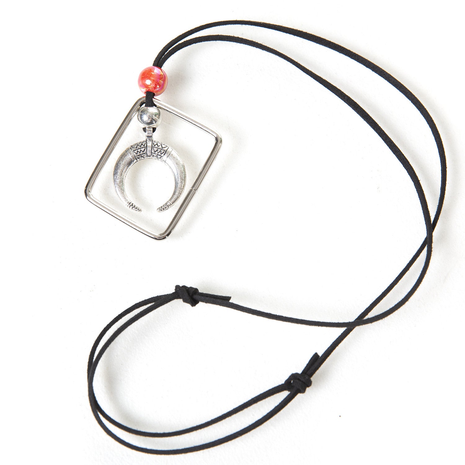 Necklace with Moon and Ball