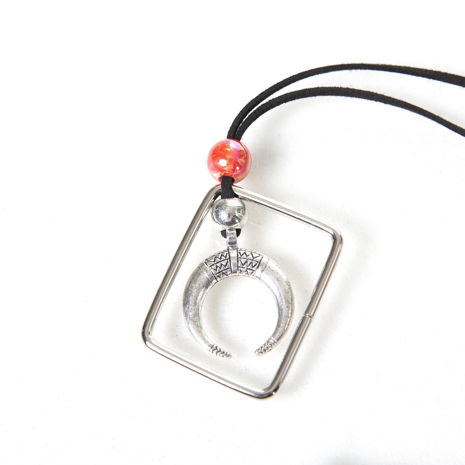 Necklace with Moon and Ball
