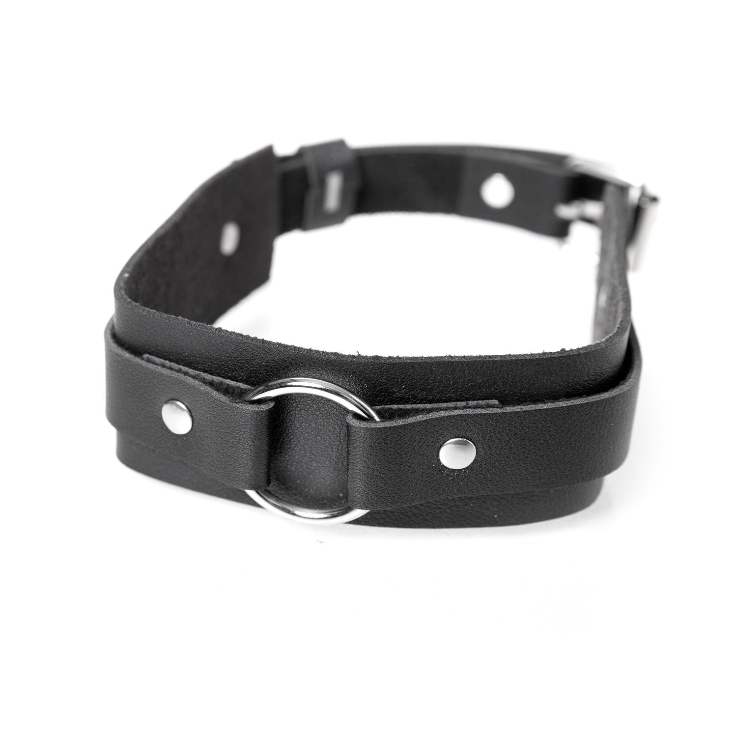 Choker with Ring and Studs