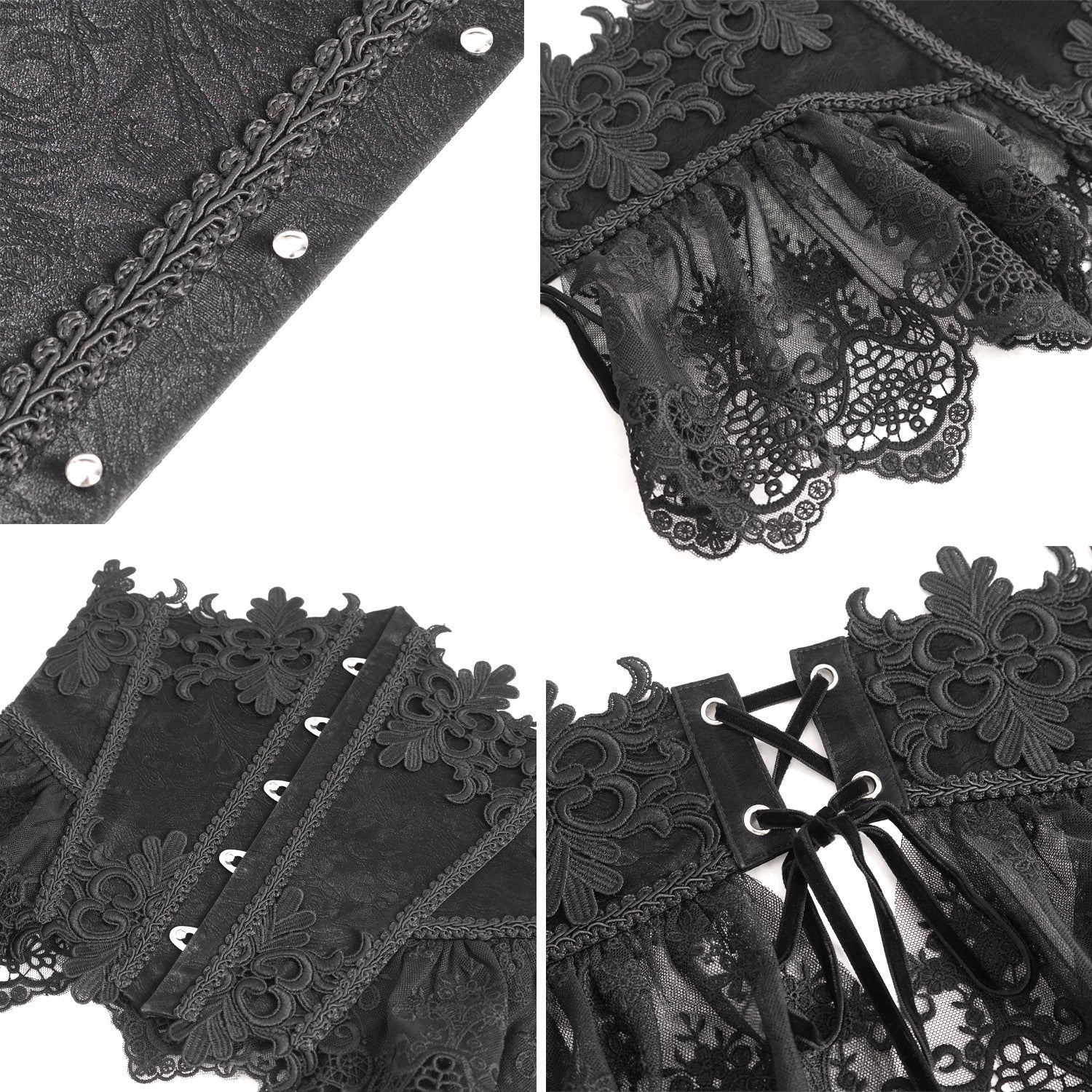 Underbust Corset with Lace