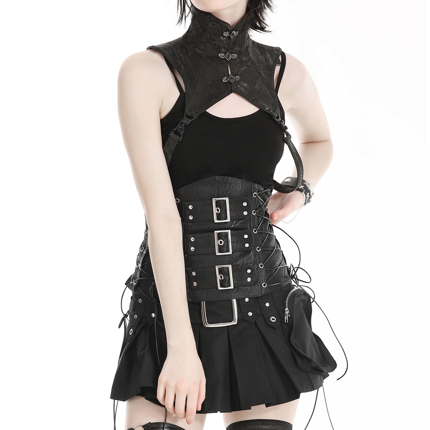 Corset with Buckles