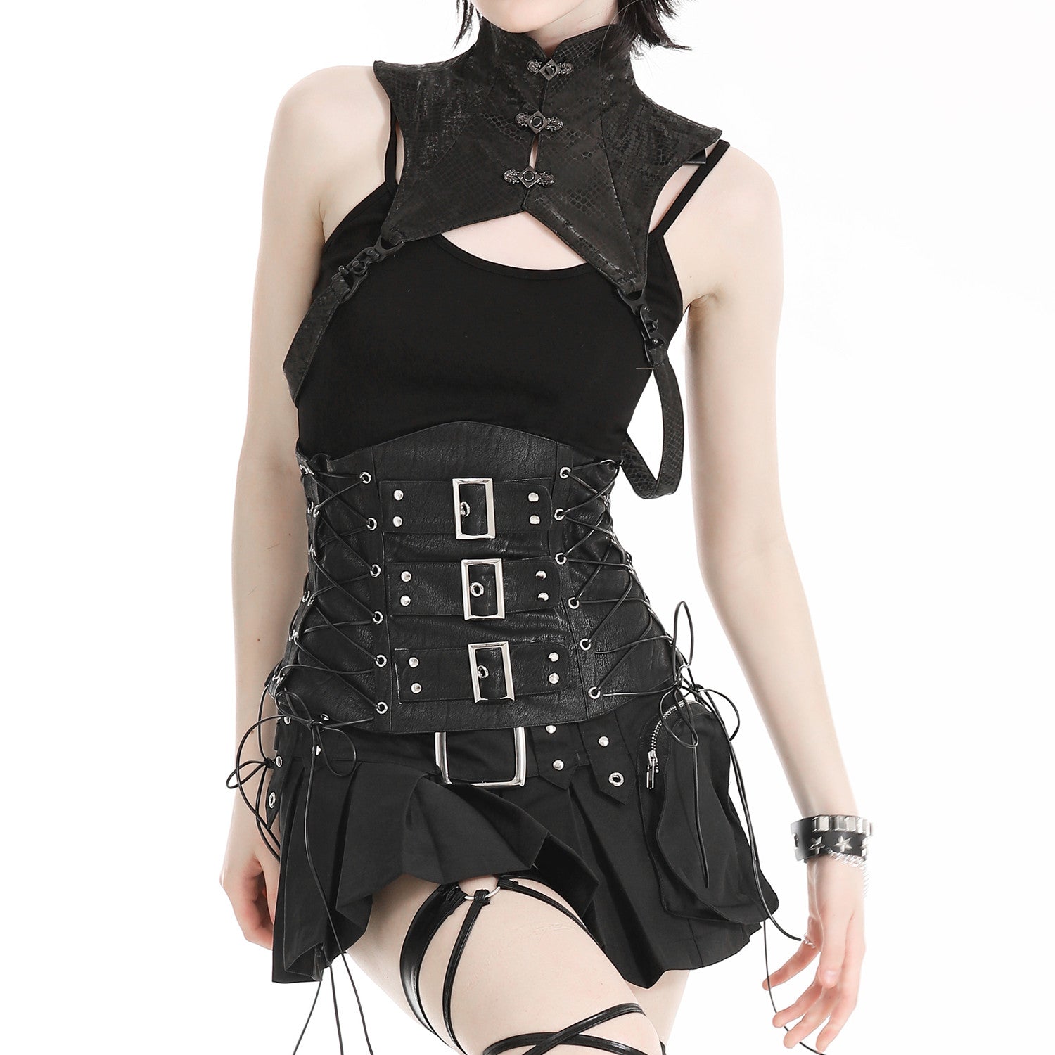 Corset with Buckles