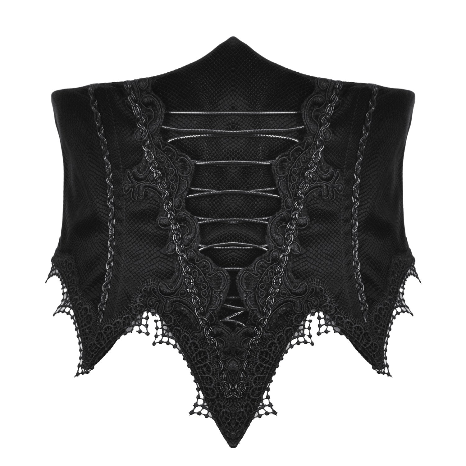 Corset Belt with Guipure