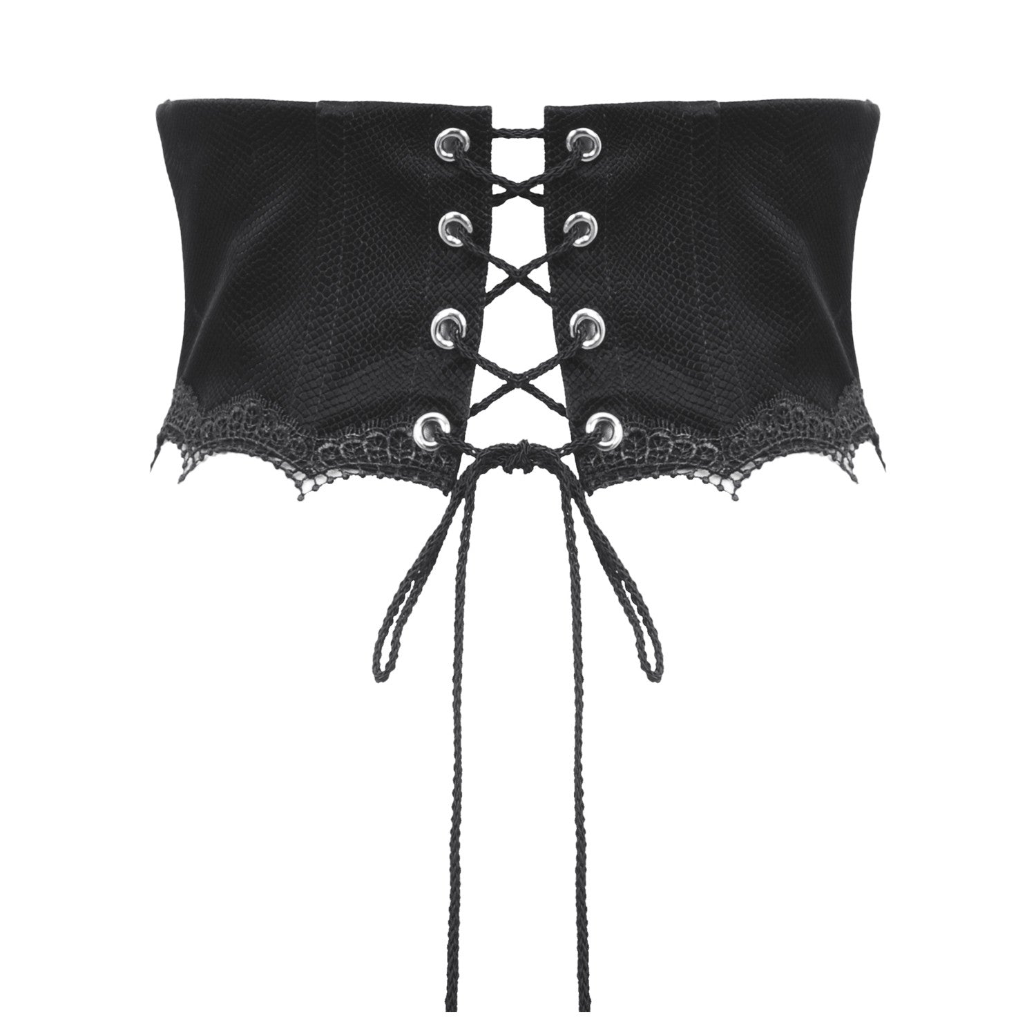 Corset Belt with Guipure
