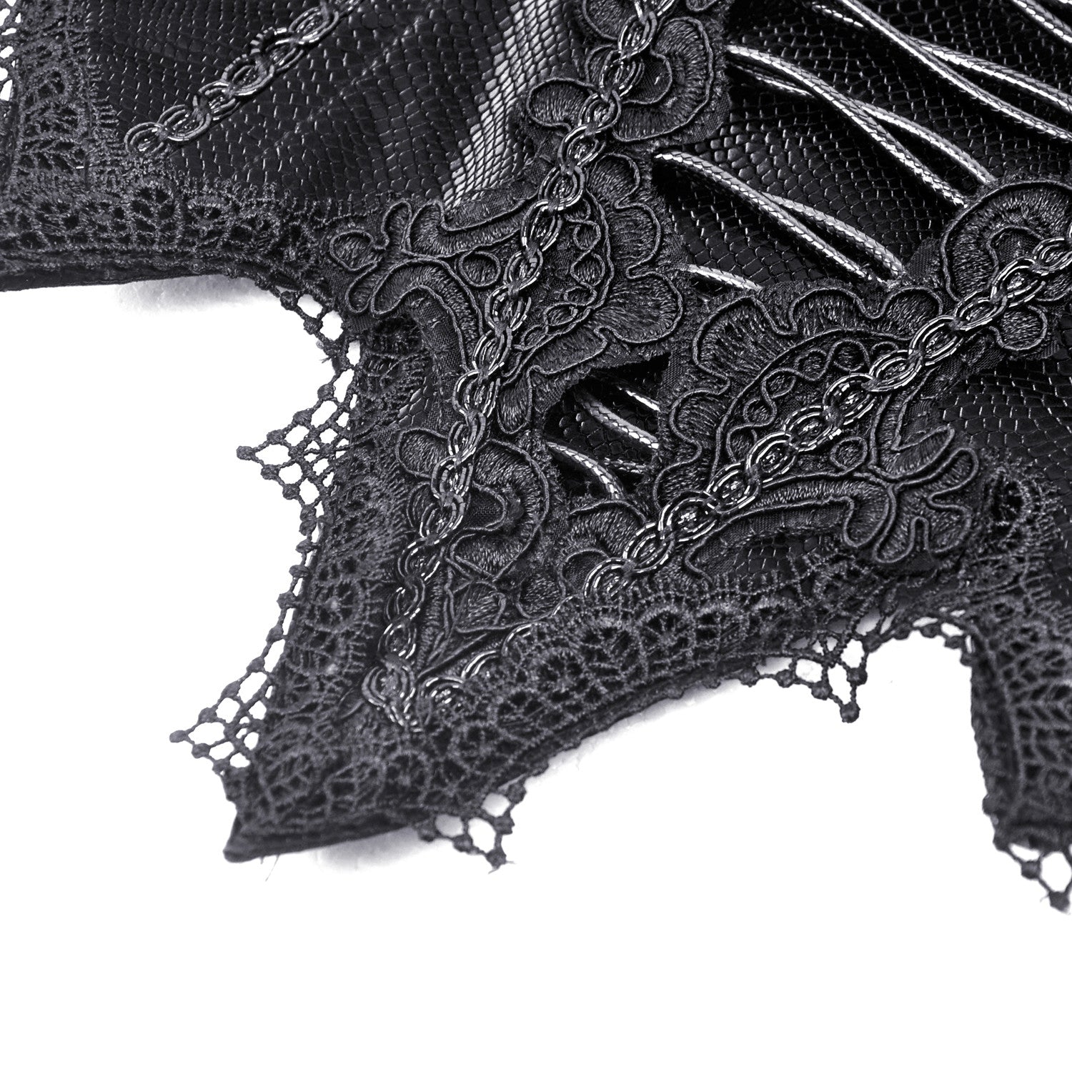 Corset Belt with Guipure