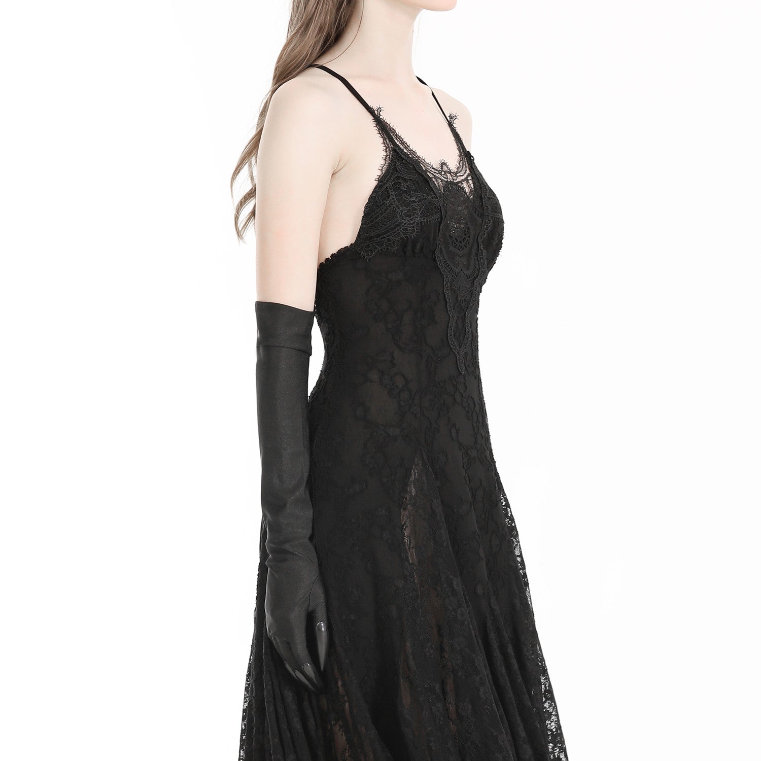 Vestido Midi de Encaje