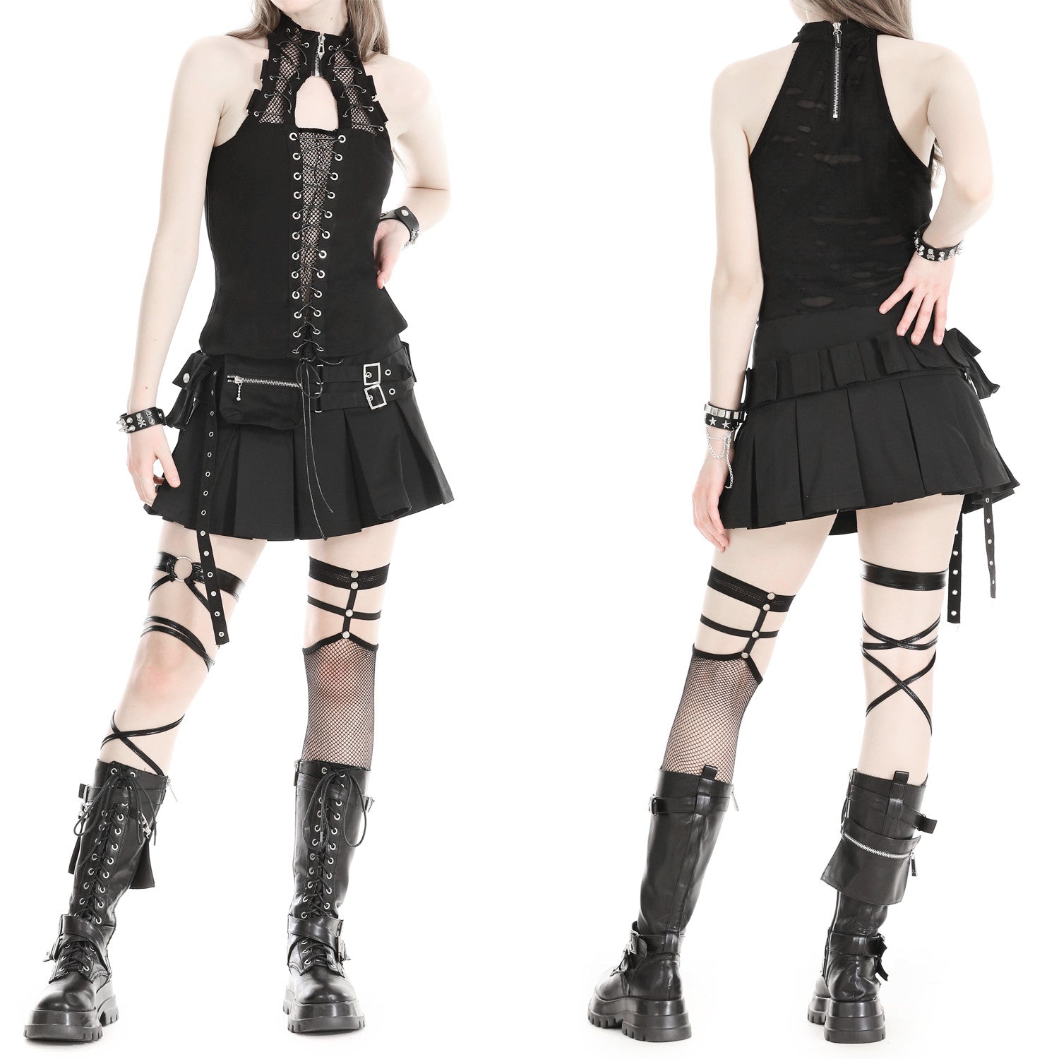 Pleated Skirt