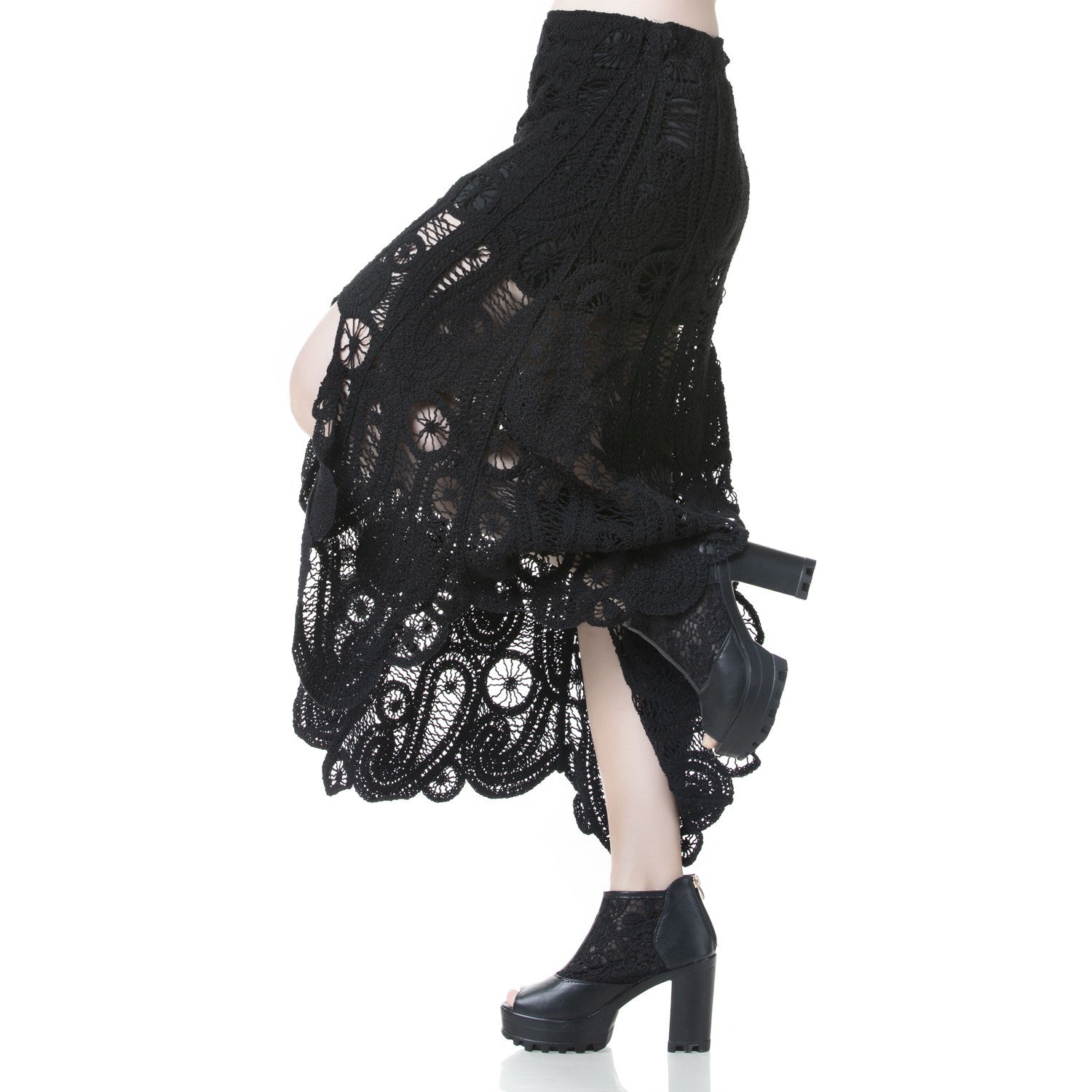 Openwork Skirt