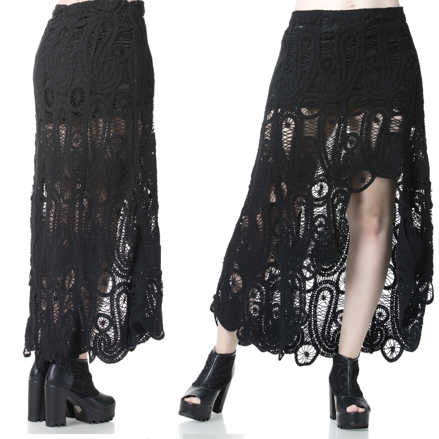 Openwork Skirt