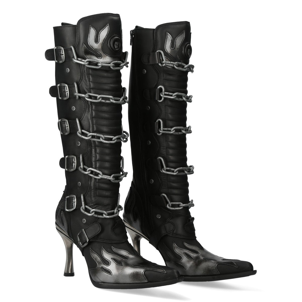 Botas New Rock con Cadenas