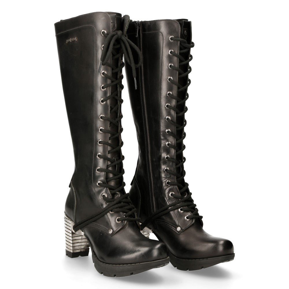 Botas Altas tacon de Acero