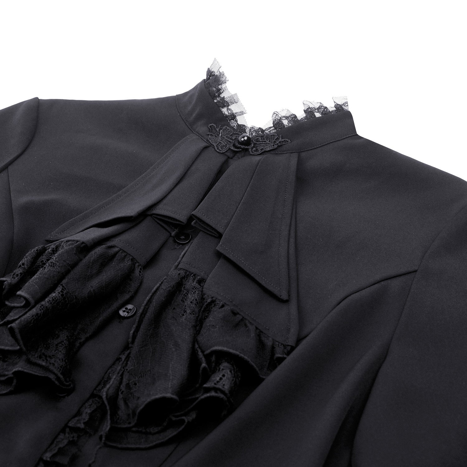 Camisa Victoriana Negra