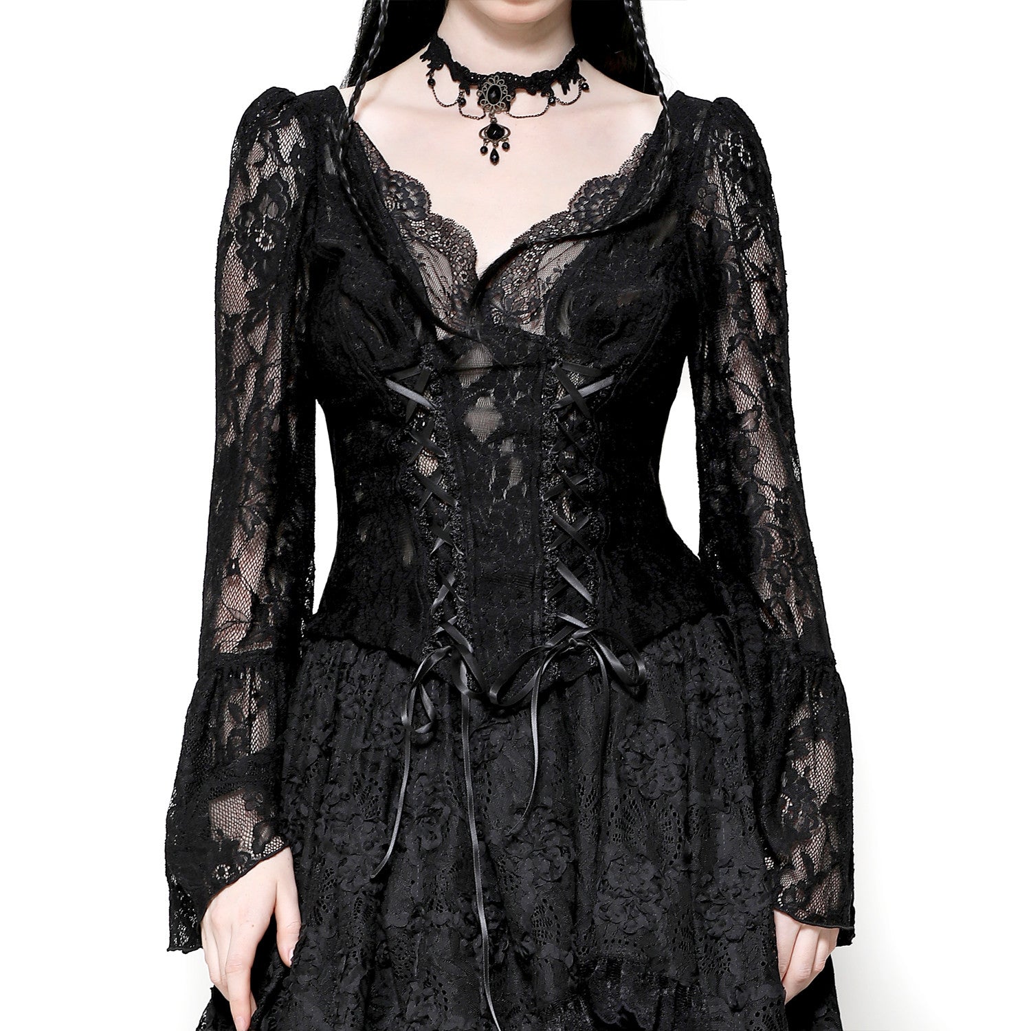 Blusa de Encaje