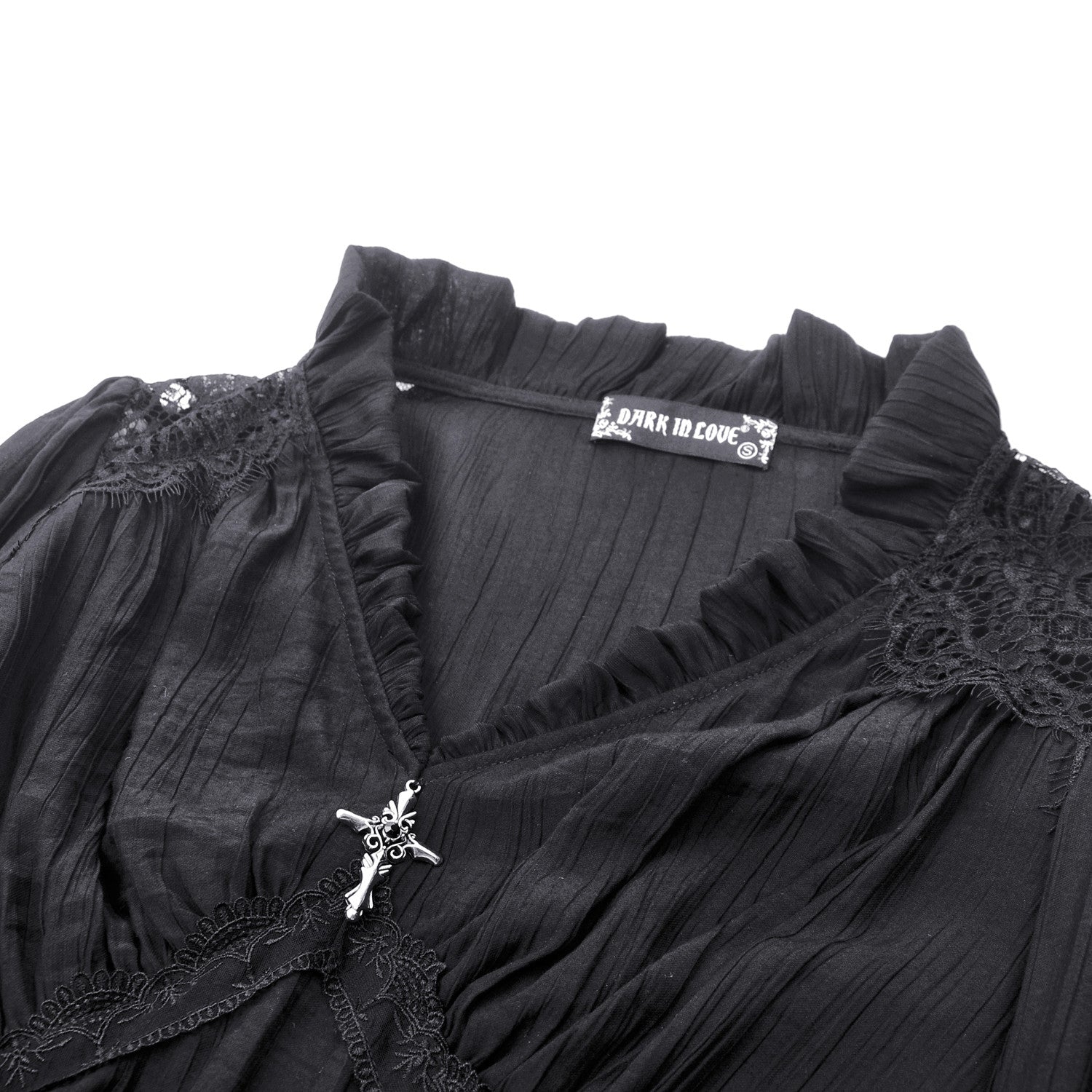 Blusa Mangas Campana