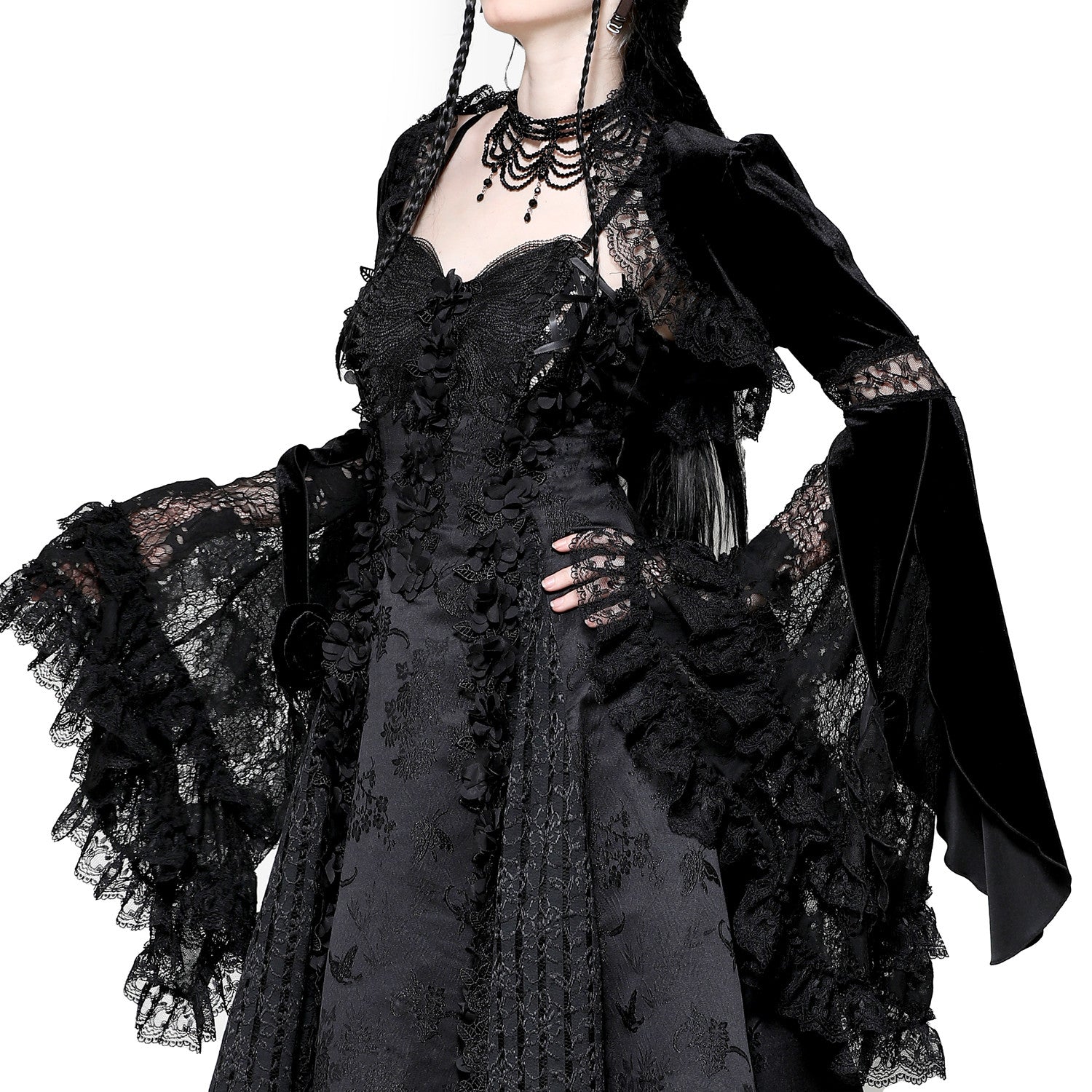 Velvet and Lace Bolero