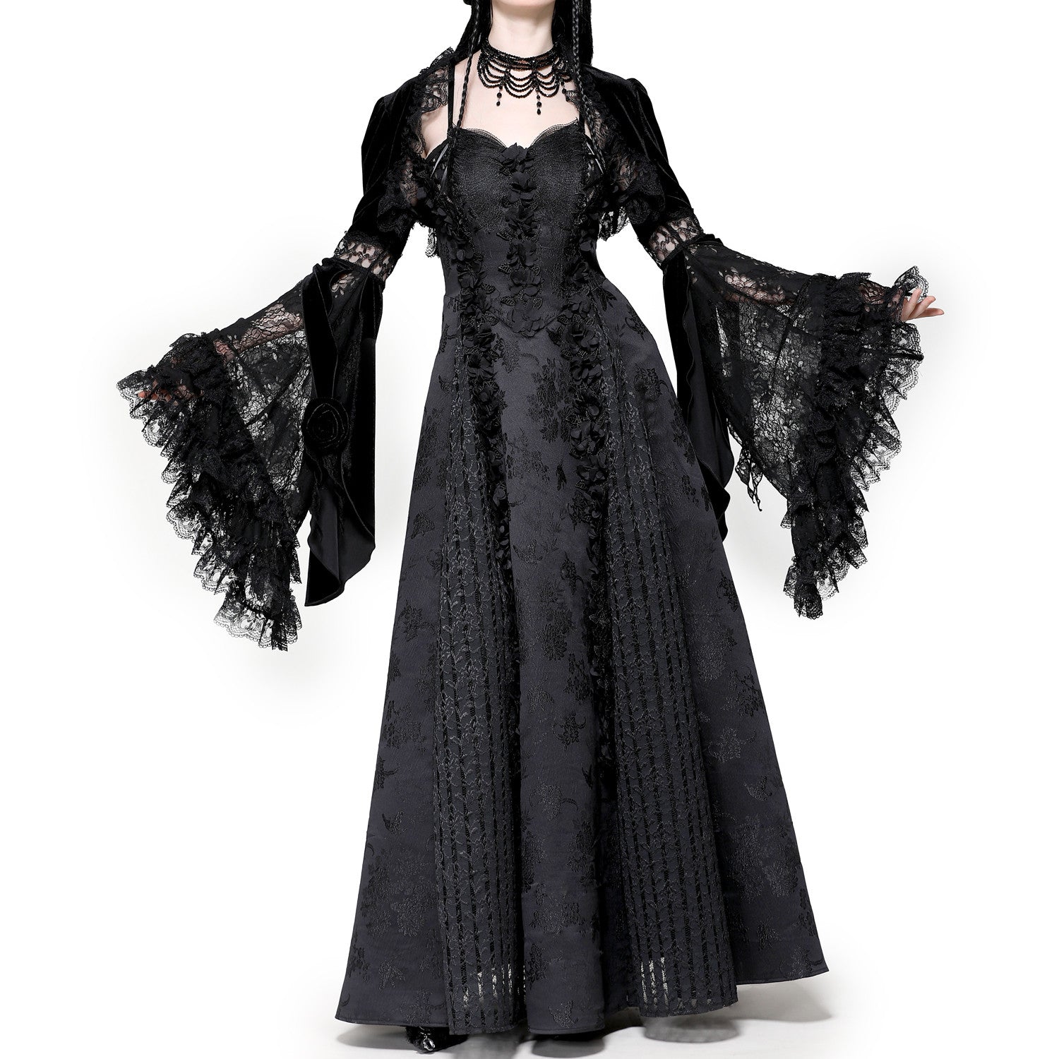 Velvet and Lace Bolero