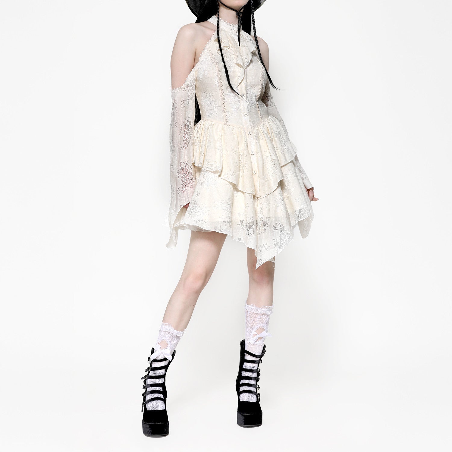 Vestido Beige