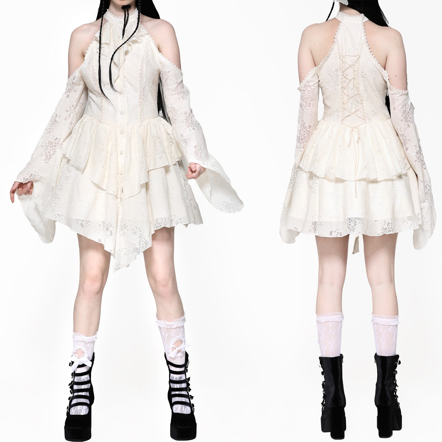 Beige Dress