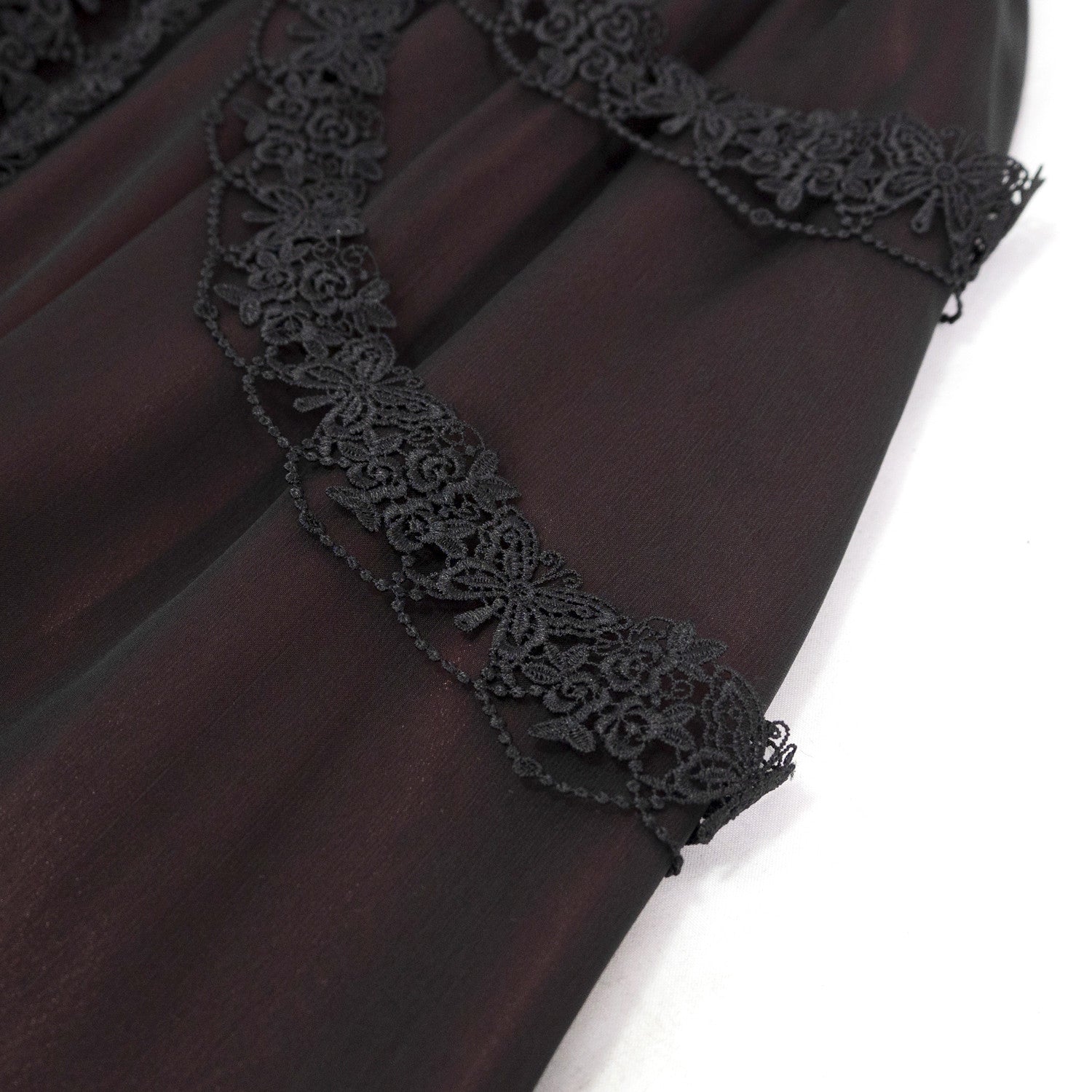 Long Garnet Skirt