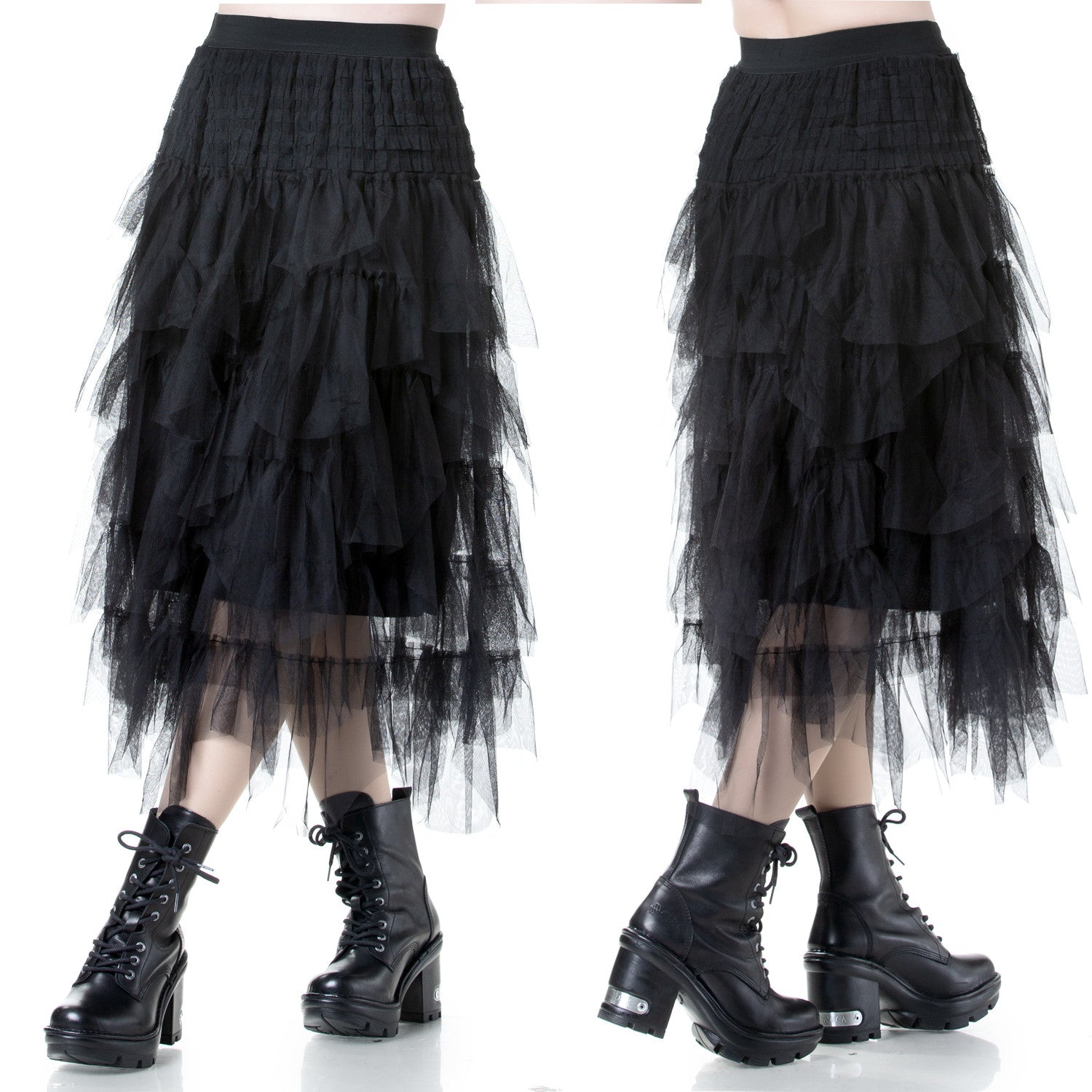 Morgana Tulle Midi Skirt