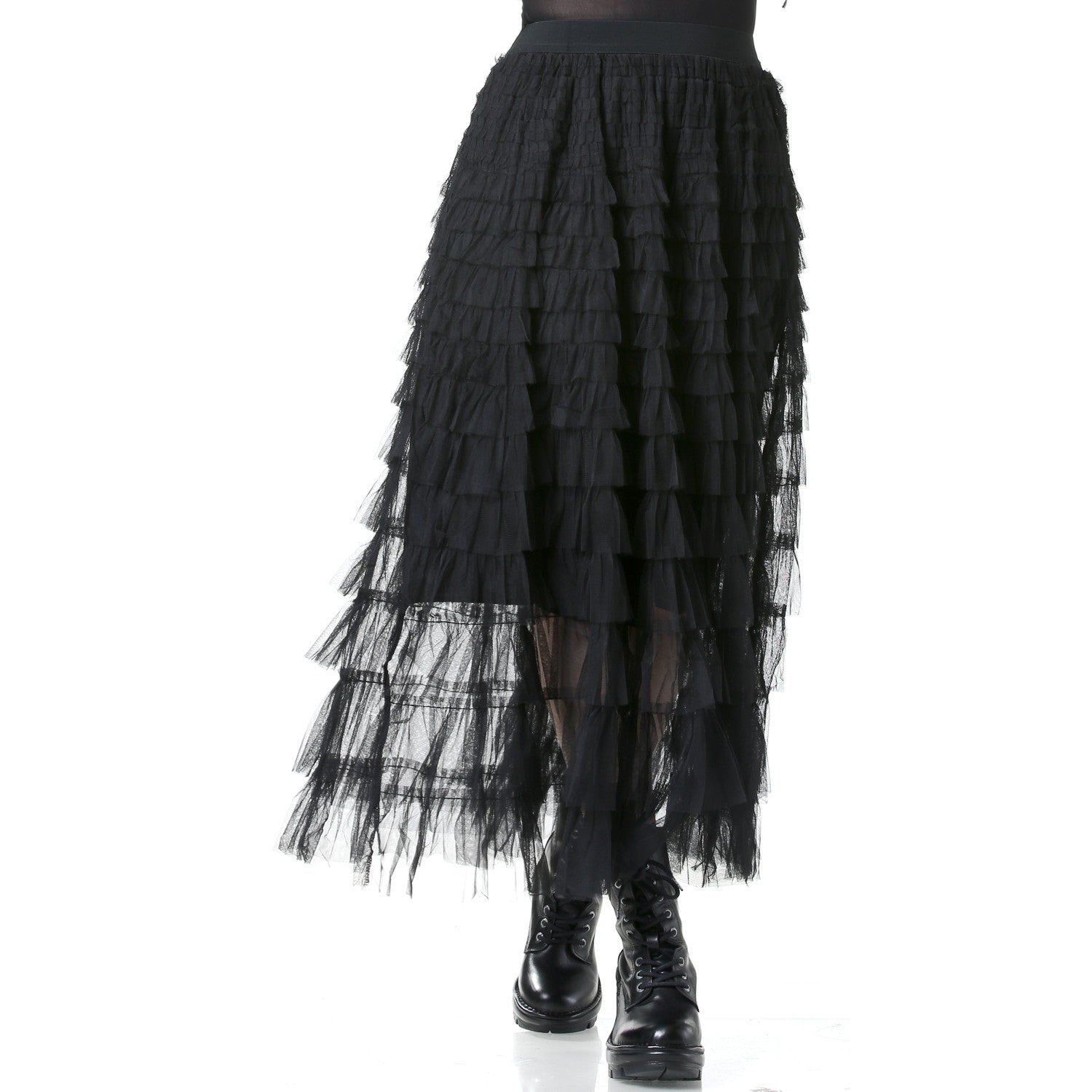 Selene Long Tulle Skirt