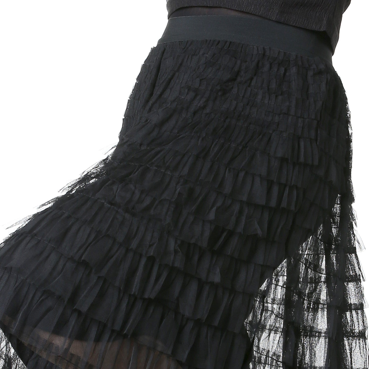 Selene Long Tulle Skirt