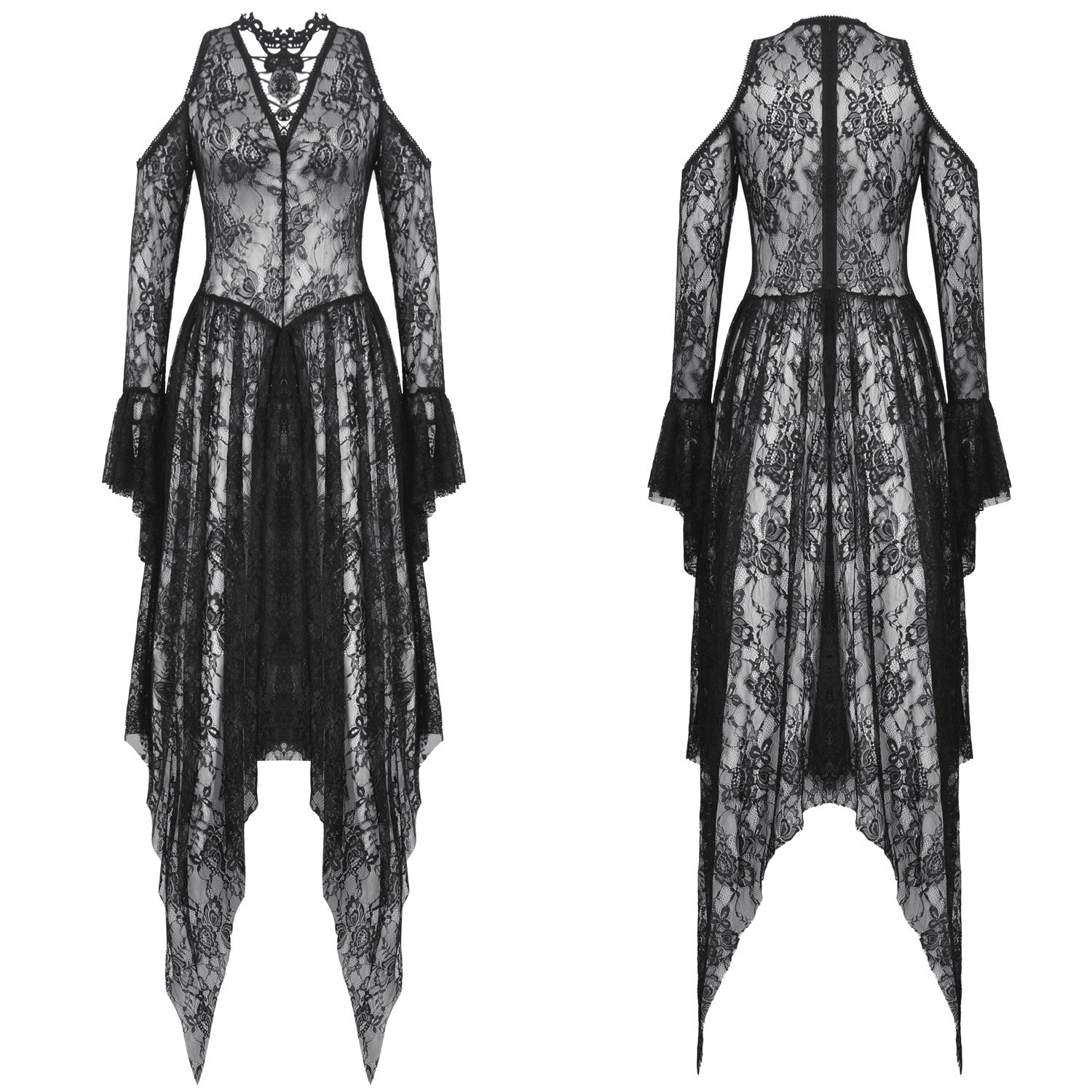 Vestido Midi de Encaje "Alira"