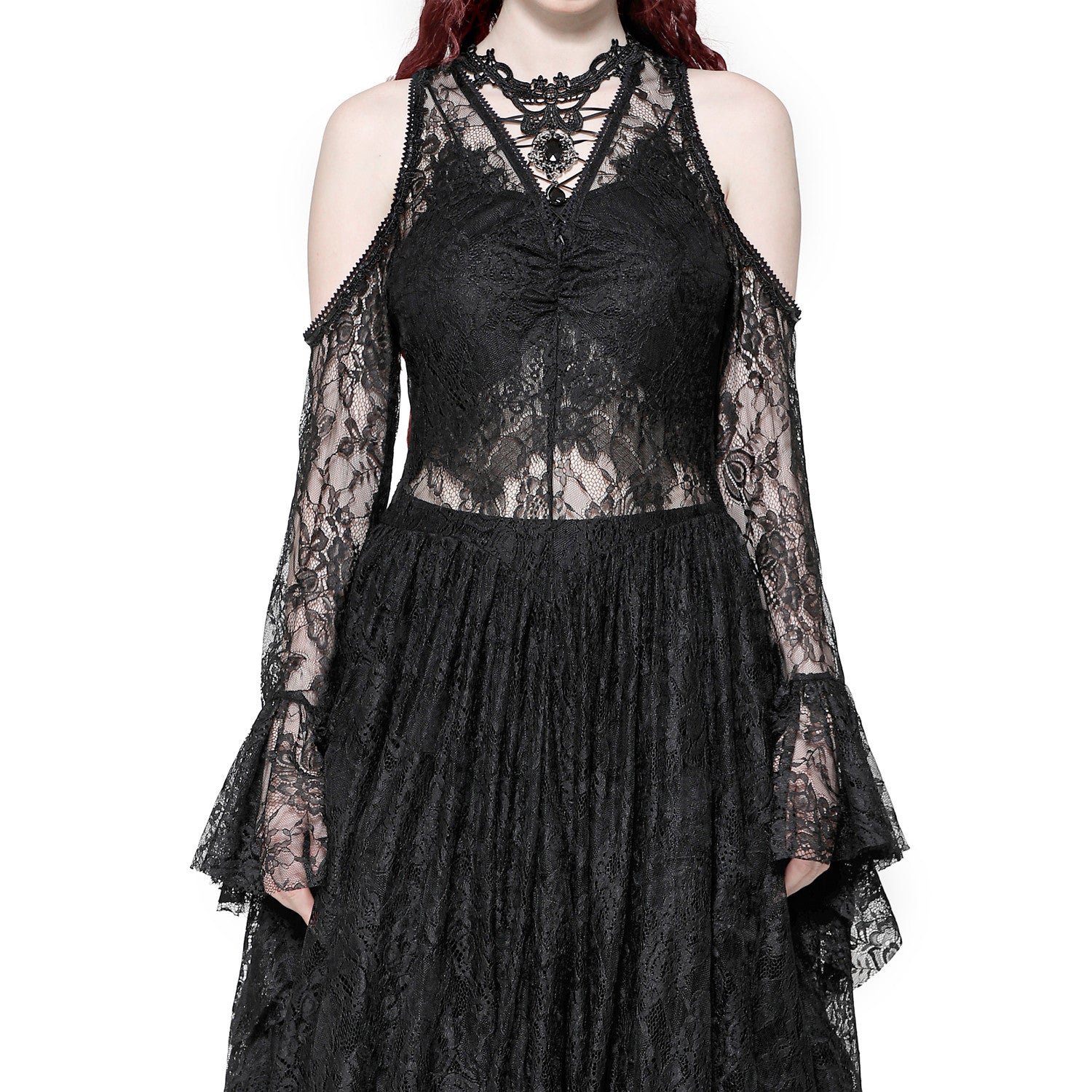 Vestido Midi de Encaje "Alira"