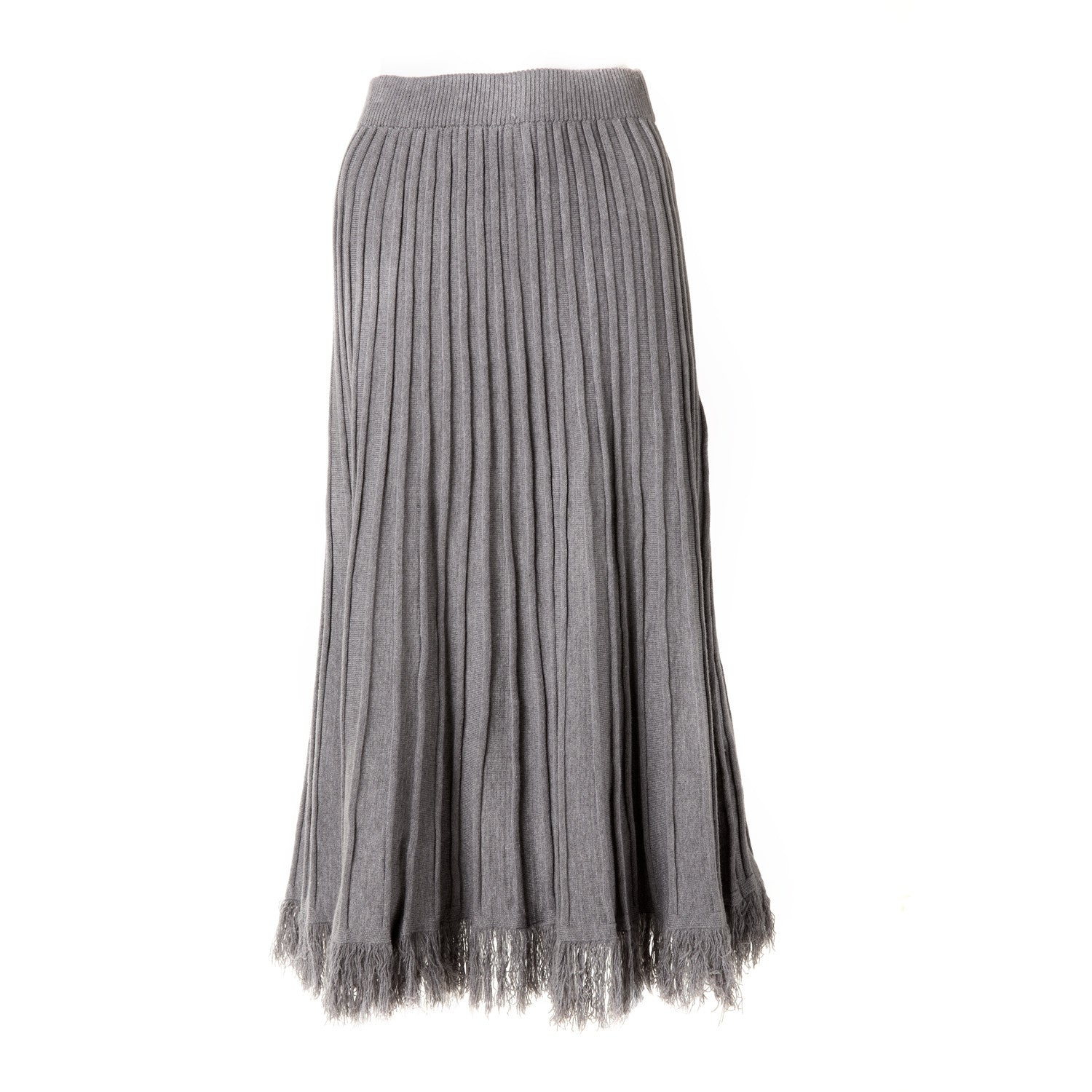"Silver" Knit Skirt