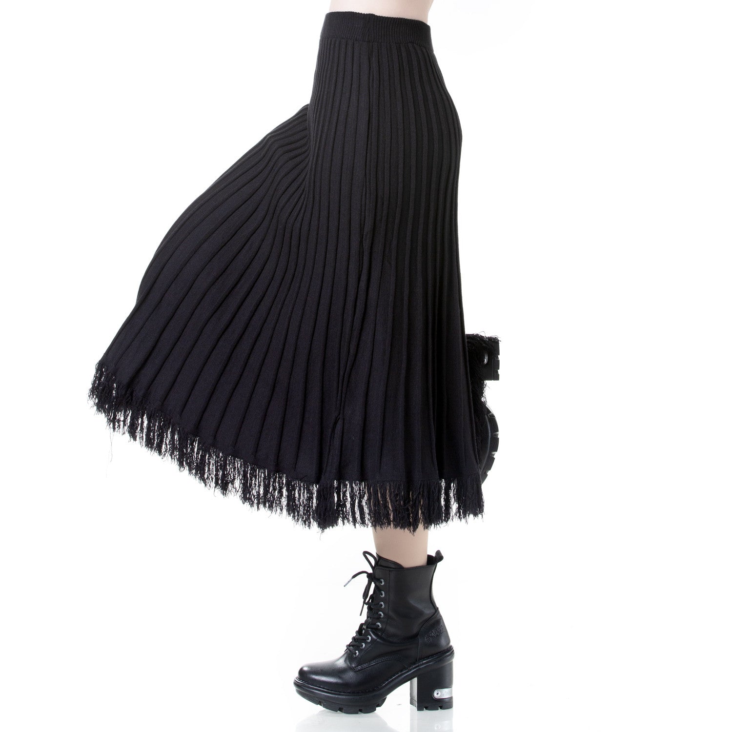 "Lines" Knit Skirt