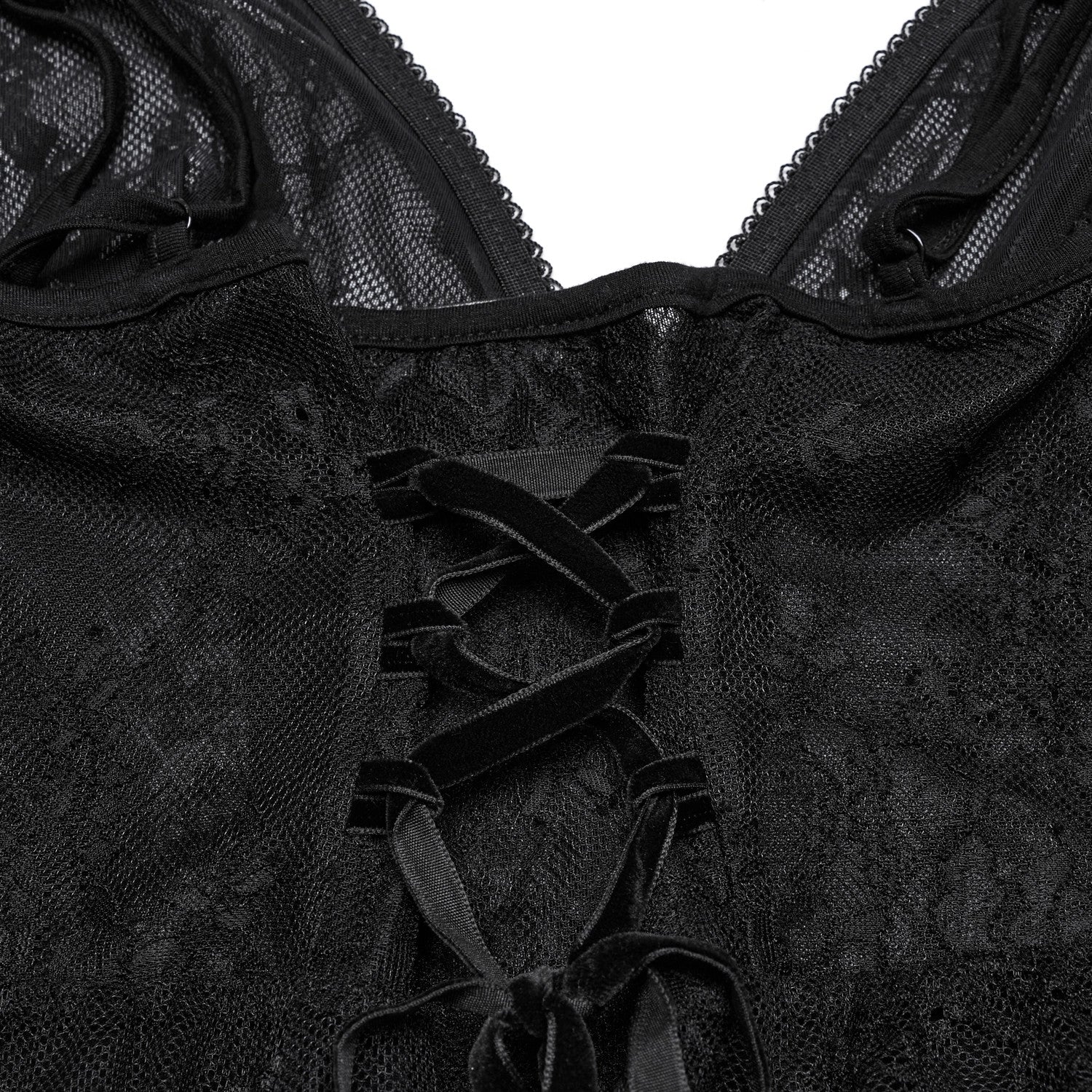 "Black Rose Veil" Dress