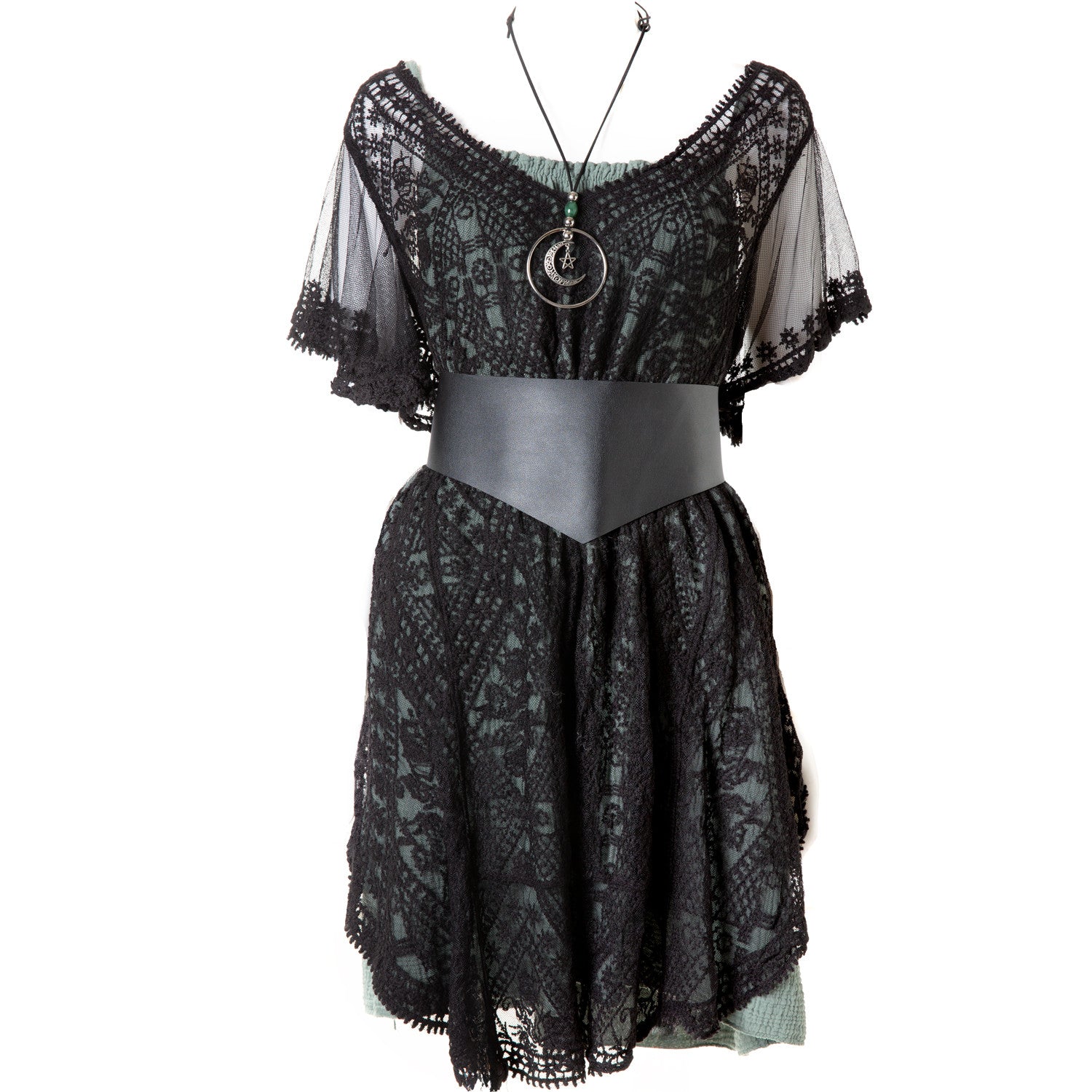 Double Buckle Corset Belt "Nox"