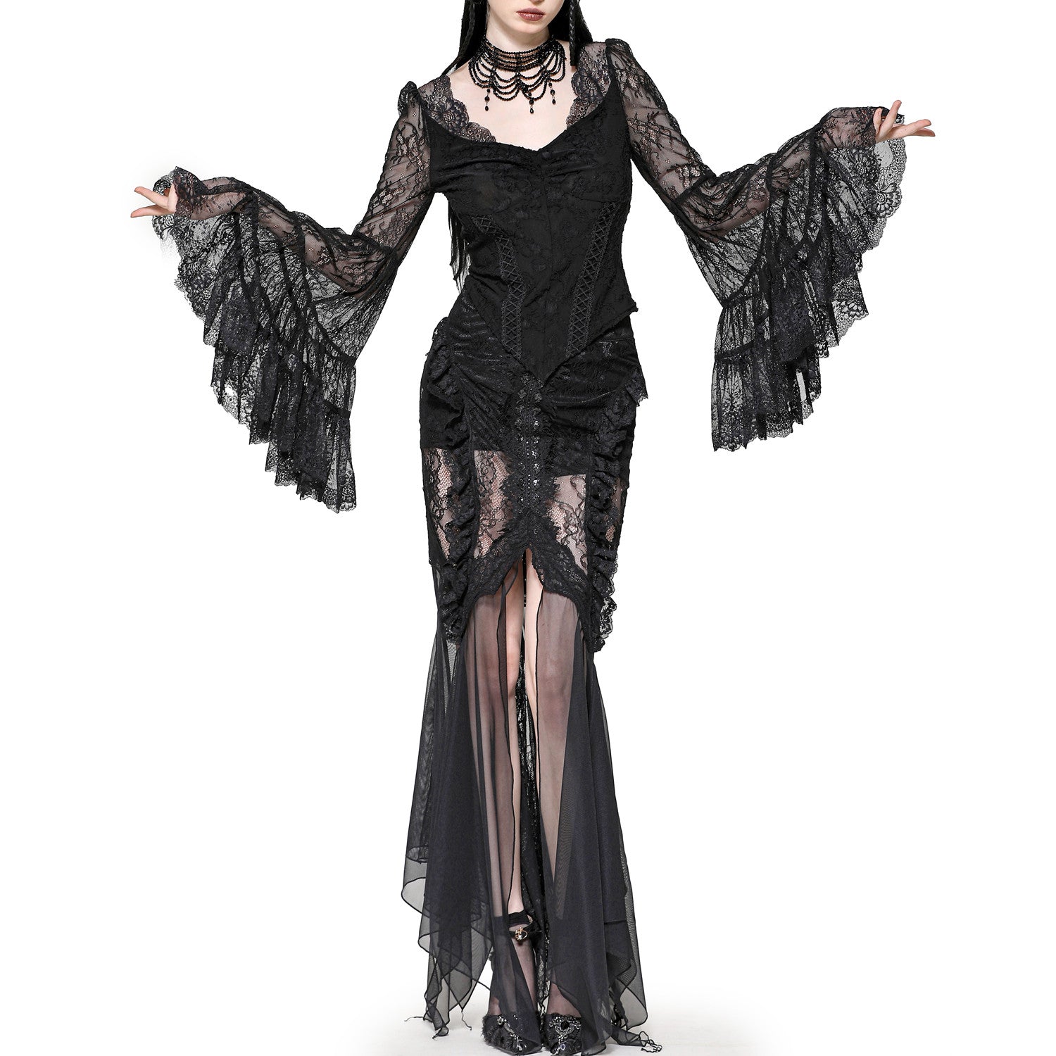 Camiseta Mangas Campana " Salem"