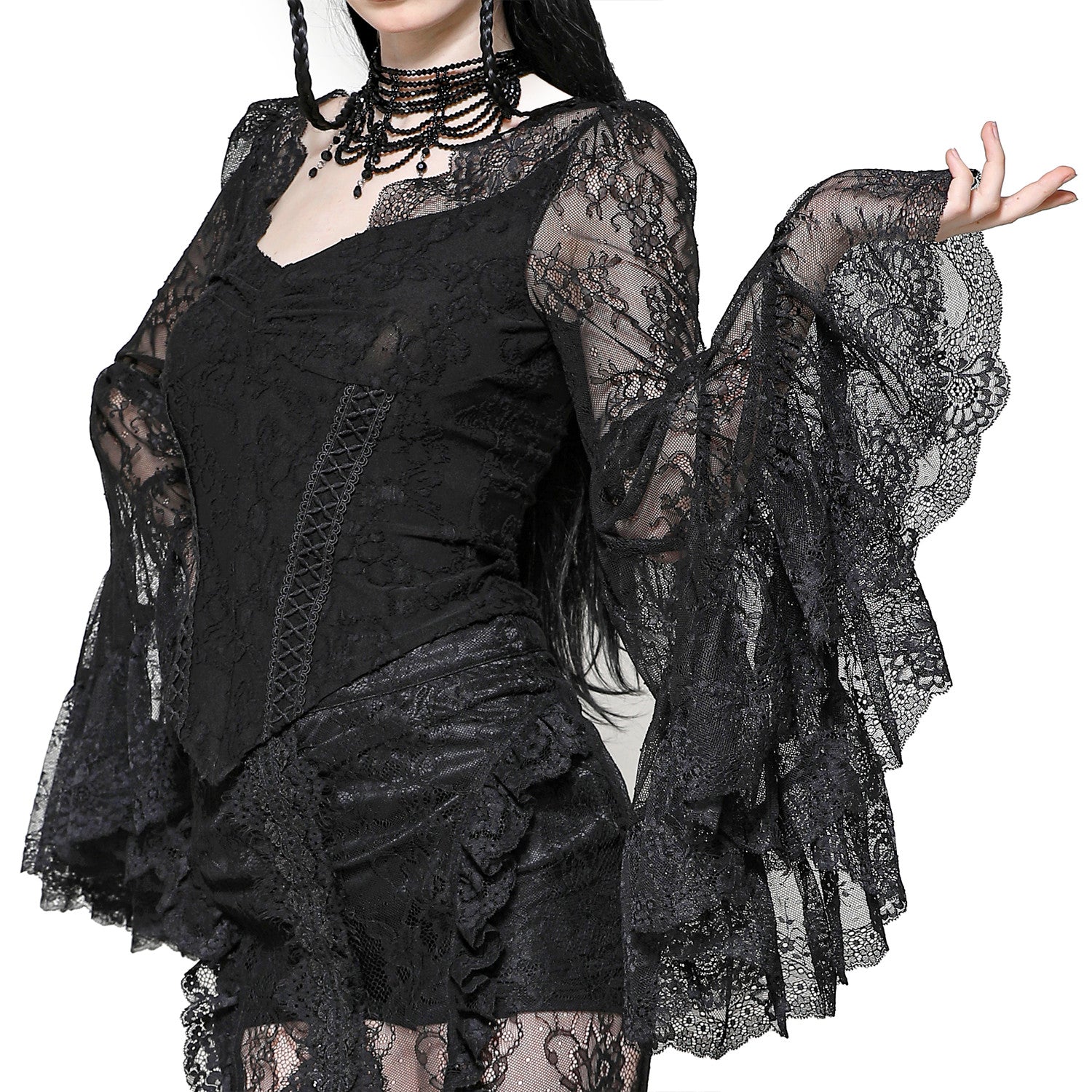 Camiseta Mangas Campana " Salem"
