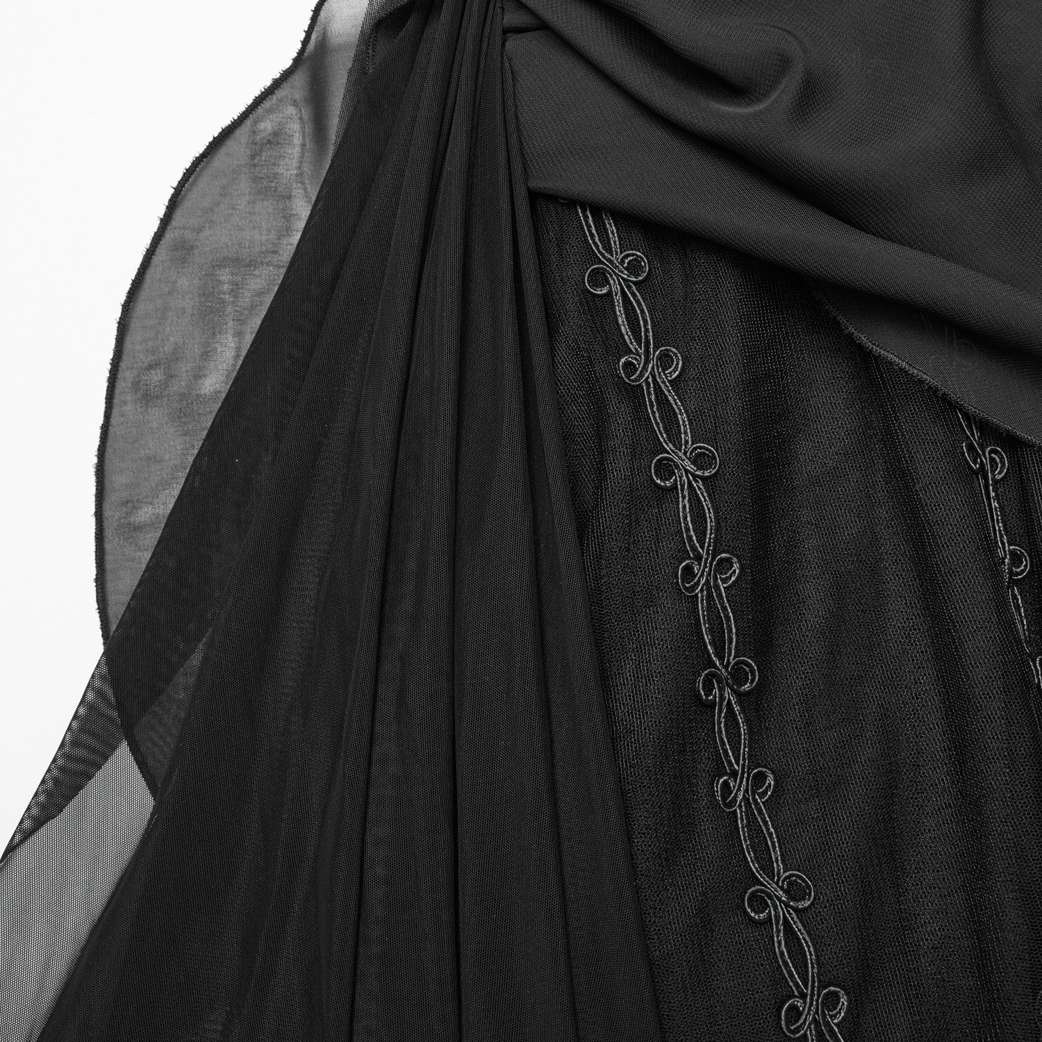 Gothic-Romantic Long Dress "Elvira"
